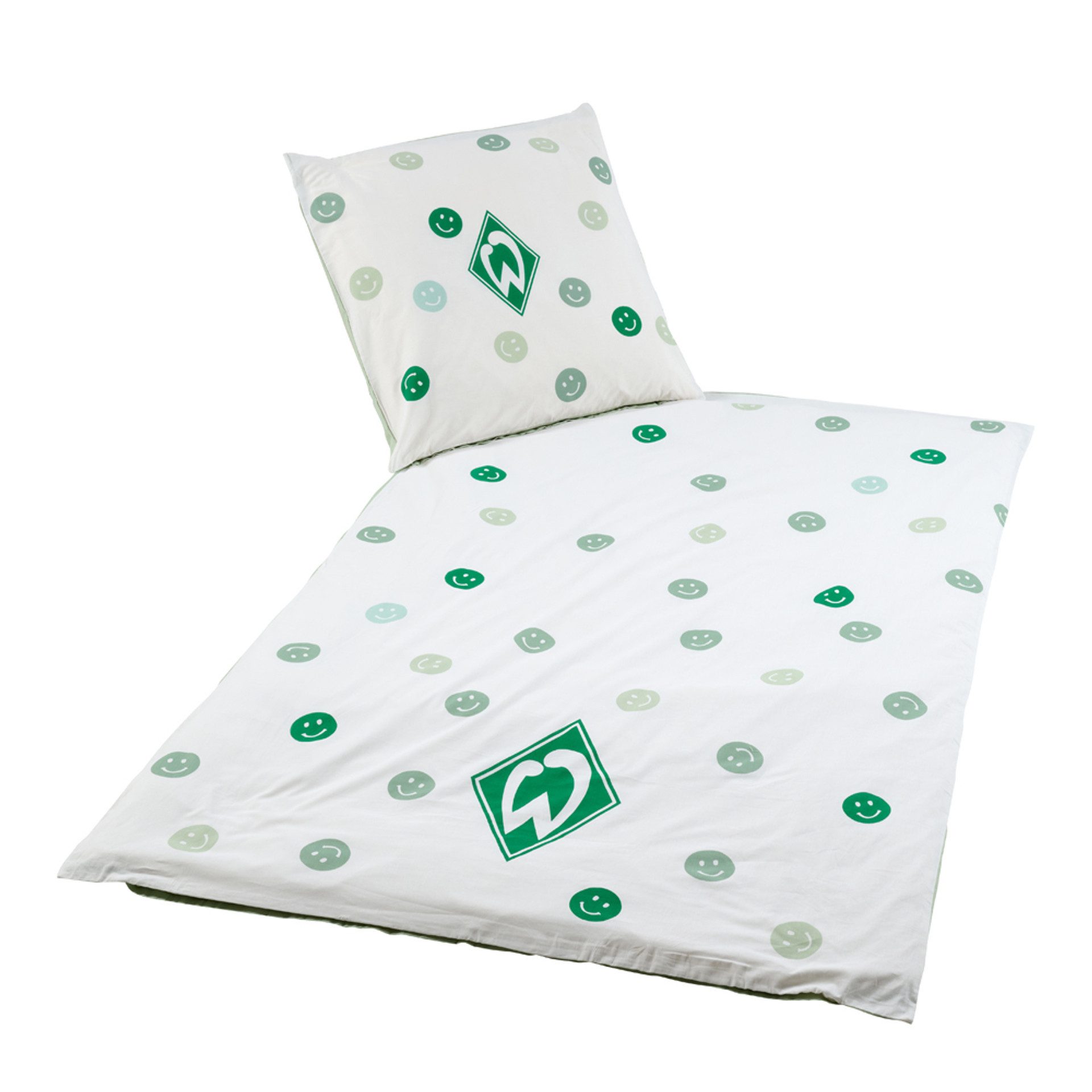 Werder Bremen Wendebettwäsche Smiley, Baumwolle, 100% Baumwolle