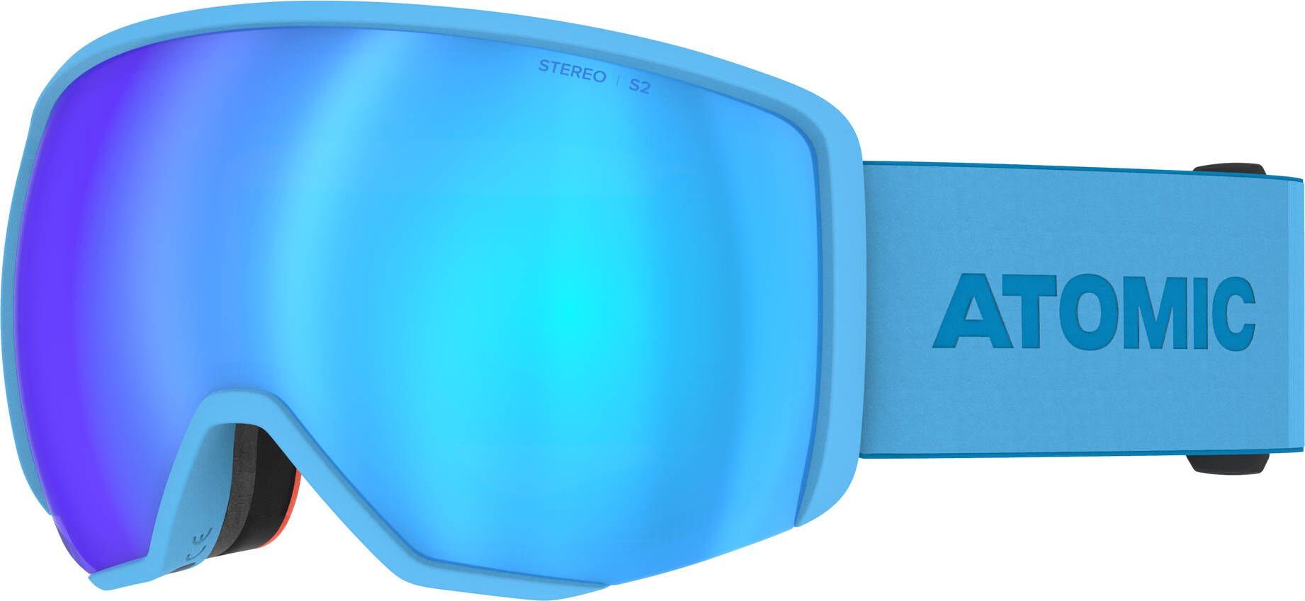 BLUE Skibrille Skibrille L STEREO REVENT Atomic