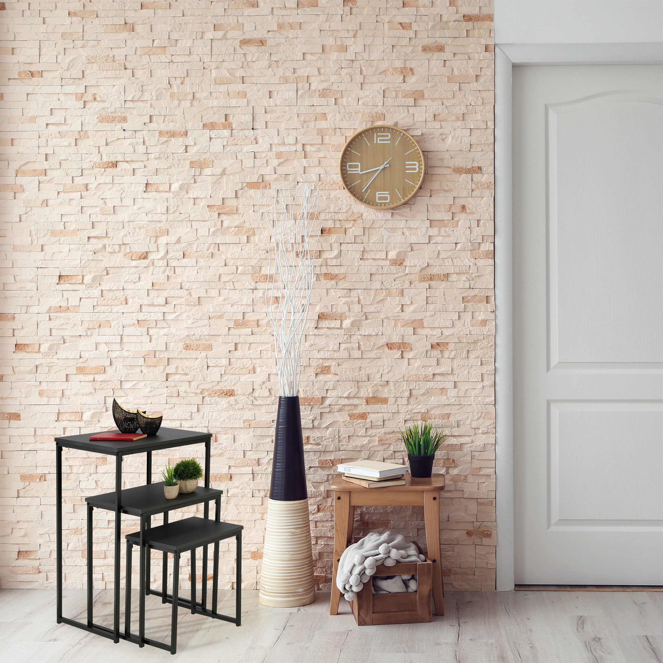 relaxdays Beistelltisch 3er Set (3er Set), A günstig online kaufen