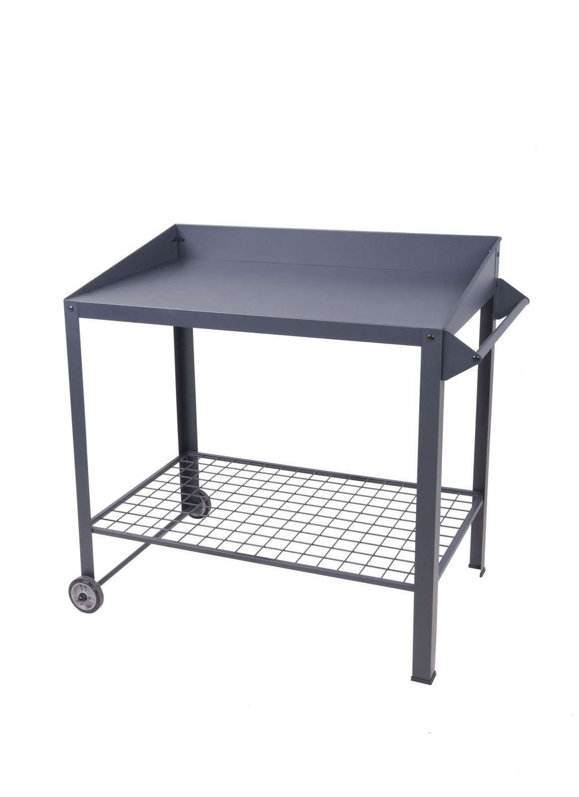 Gravidus Pflanztisch Mobiler Pflanztisch DIANA aus Stahl, rollbar und robus günstig online kaufen