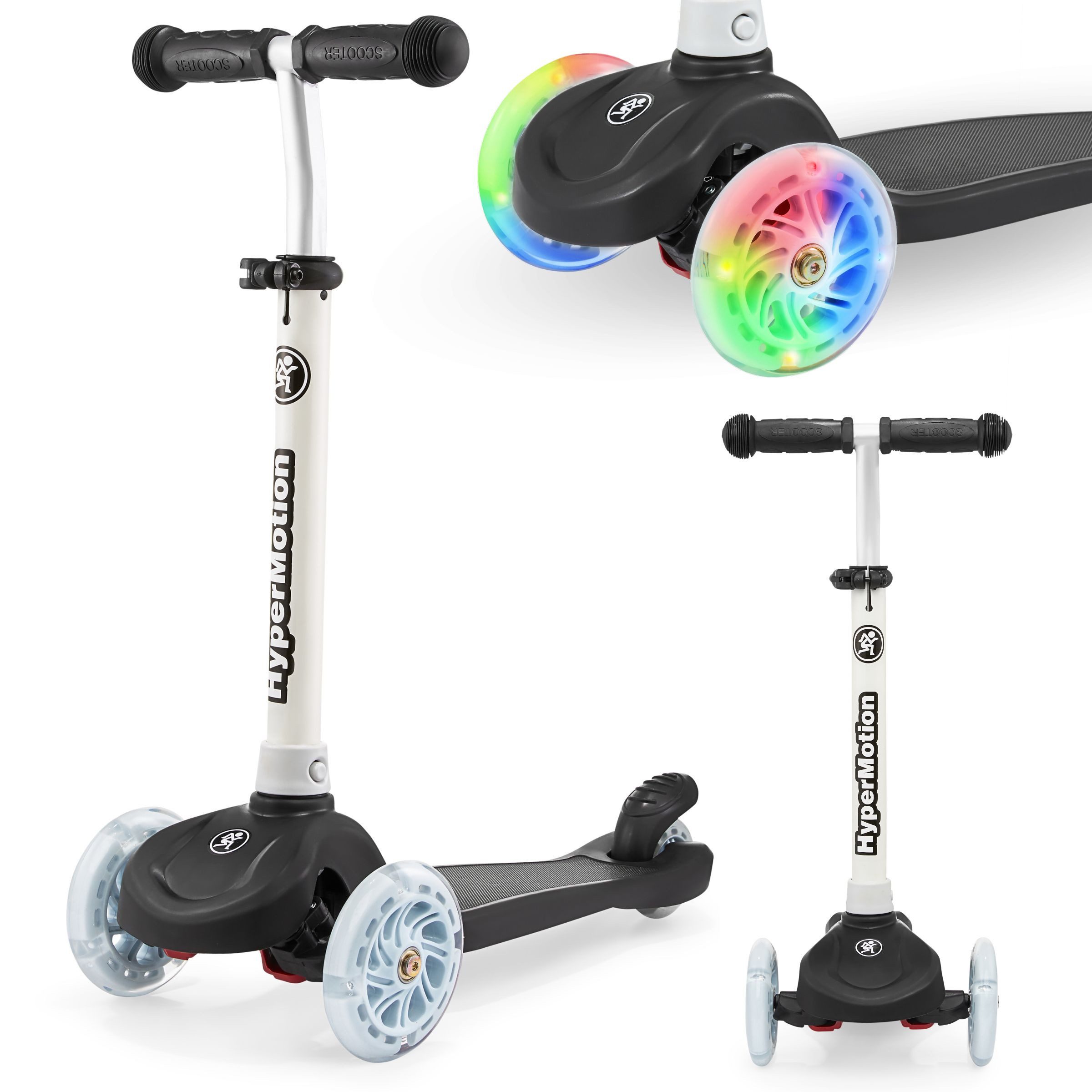 HyperMotion Dreiradscooter Dreirad-Roller für Kinder von 3 bis 8 Jahren TRINGO, 0 km/h