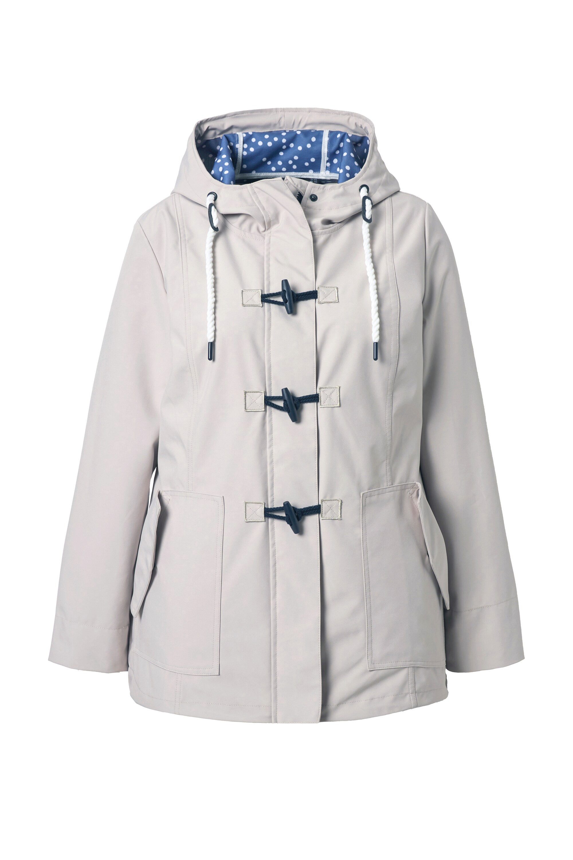 Ulla Popken Softshelljacke HYPRAR Softshell-Jacke wasserabweisend