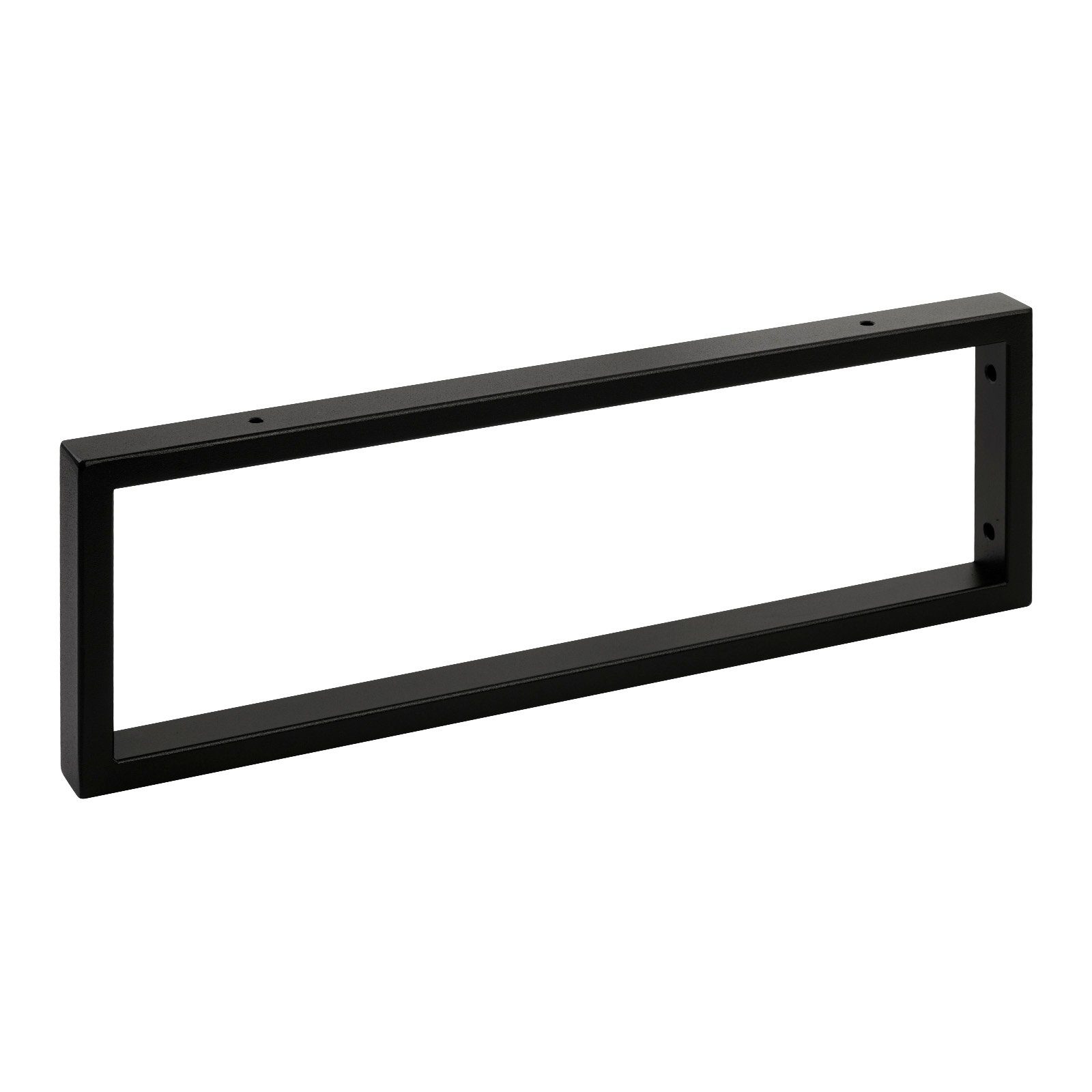 SO-TECH® Wandregalhalter Waschtischkonsole Wandkonsole, 1-tlg., WK450 rechteckig 450 x 150 mm, Stahl, schwarz matt