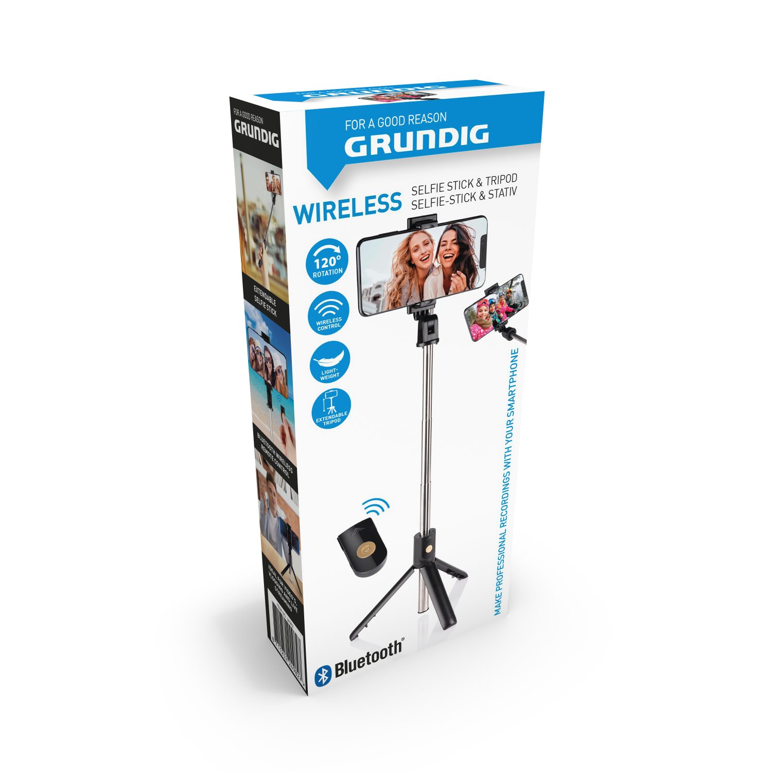 Grundig Selfie-Stick Grundig Selfie Stick und Stativ