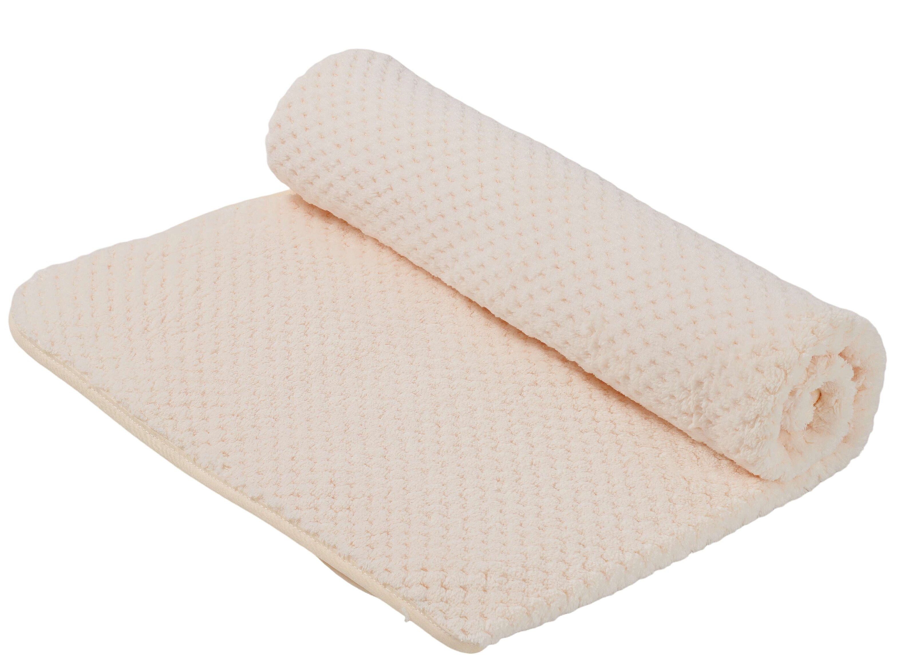 OTTO home Handtücher Parris, diverse Größen, ideal als Sporthandtuch, Reisehandtuch, Microfaser (2-St), sehr leicht, kompakt, schnelltrocknend, Mikrofaser, mit Waffelmuster