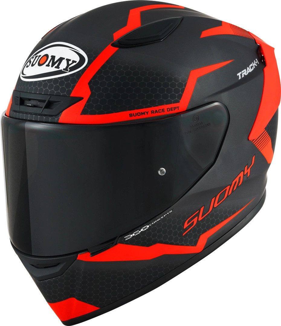 Motorradhelm Track-1 Reaction 2023 Helm