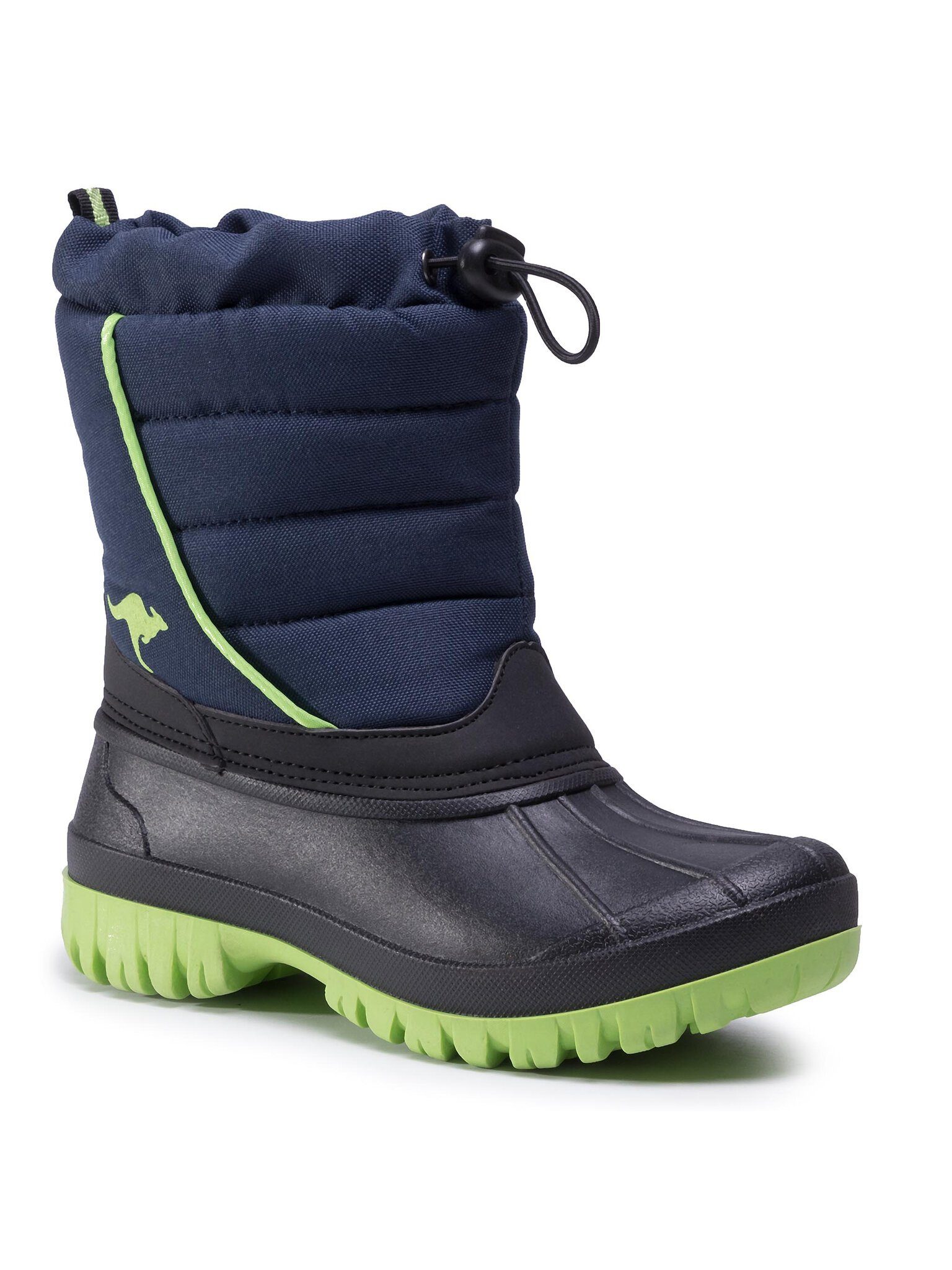 KangaROOS Schneeschuhe Schneeschuhe K-Ben 18672 000 4054 D Dk Navy/Lime