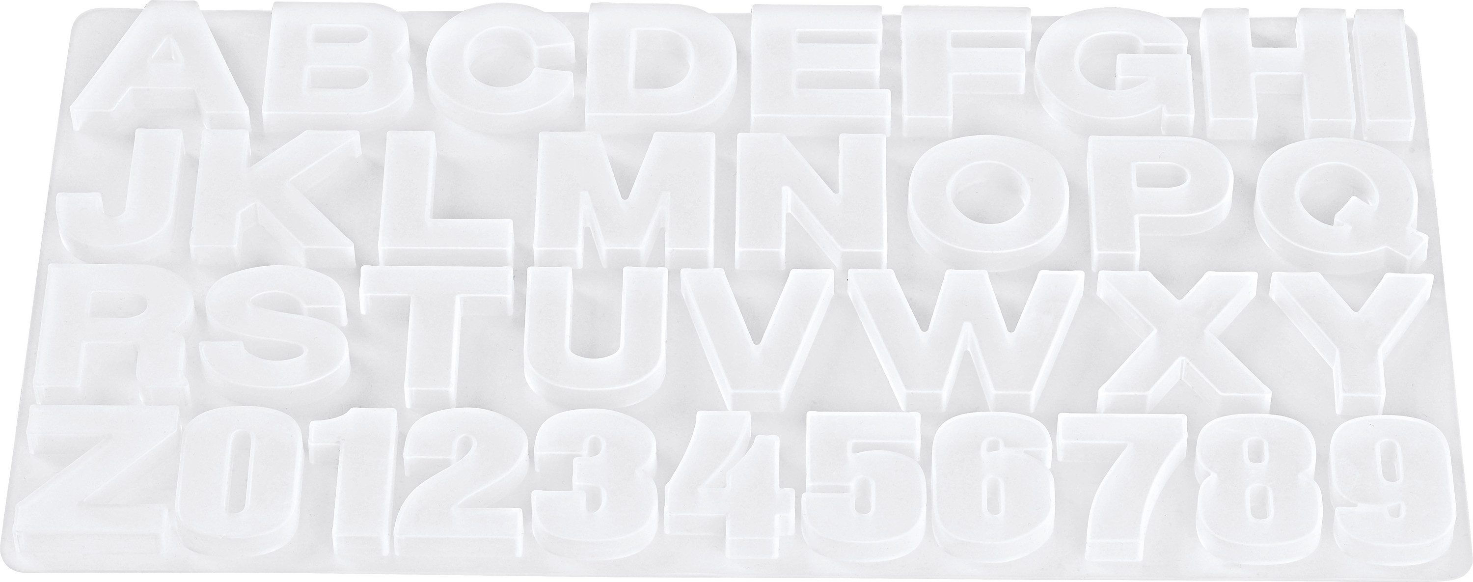 Modellierwerkzeug Buchstaben & Zahlen