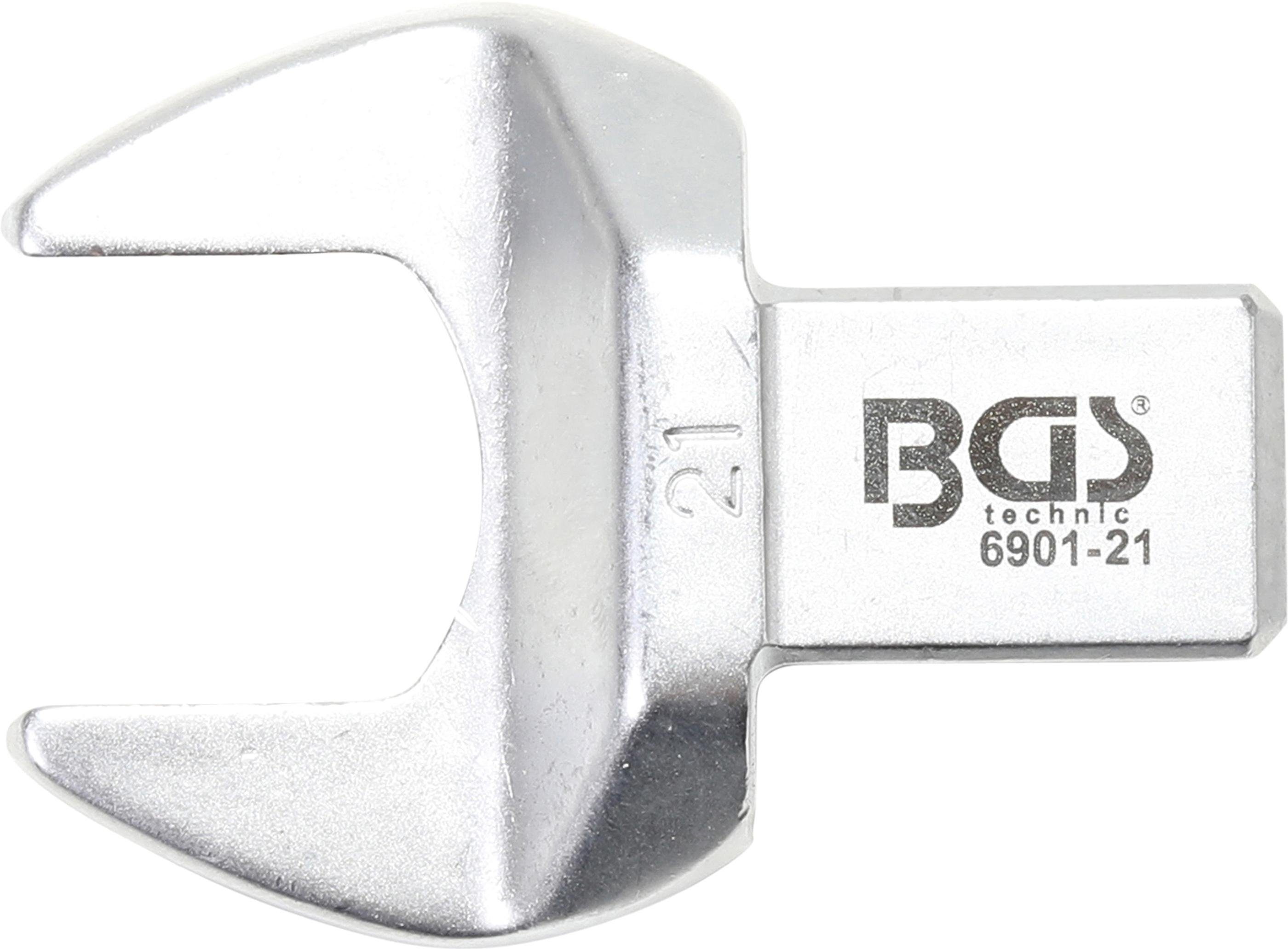 BGS technic Ausstechform Einsteck-Maulschlüssel, 21 mm, Aufnahme 14 x 18 mm | Ausstechformen