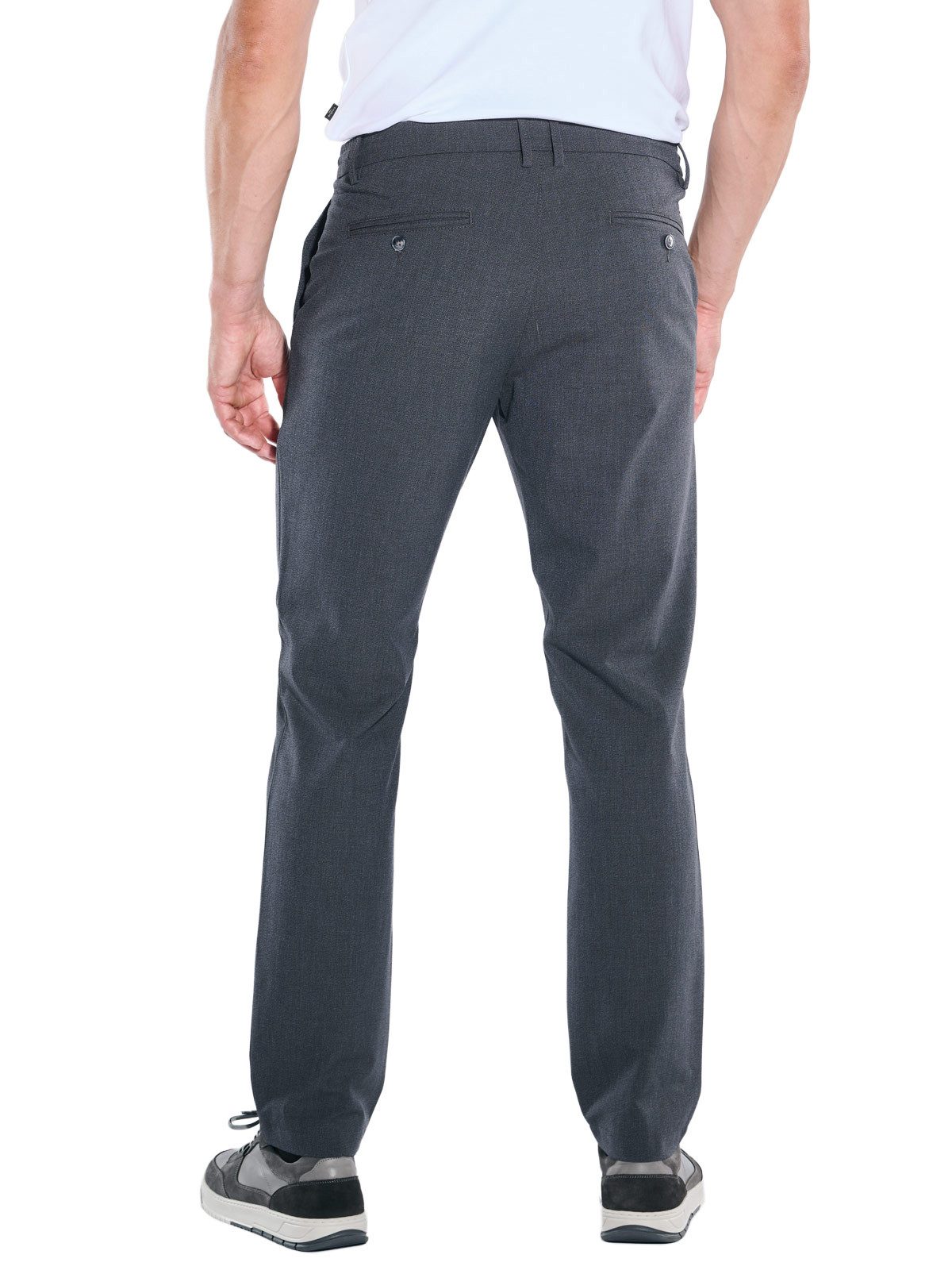 Engbers Chinohose Herren Chino in mit Tunnelzug, Marineblau
