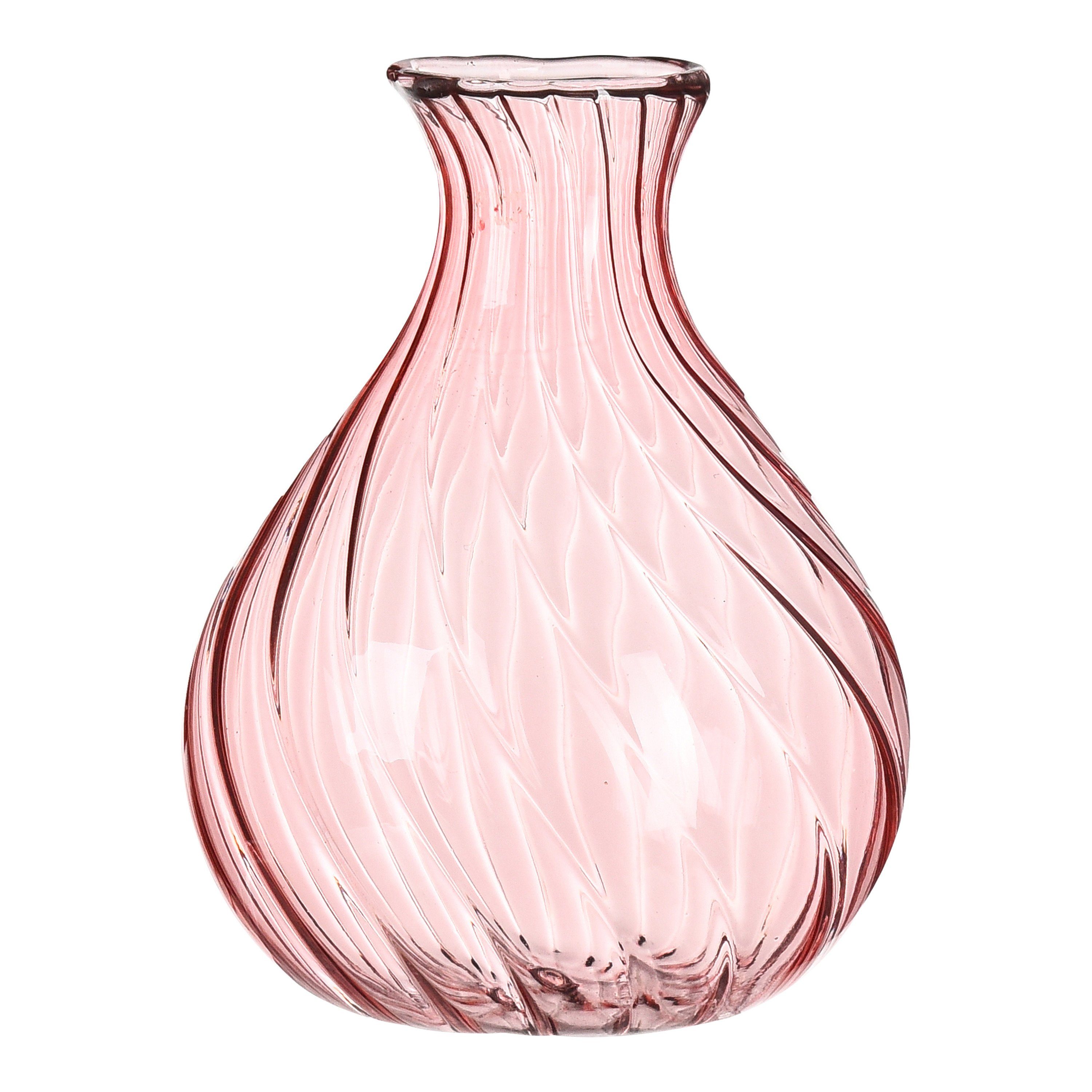 Depot Dekovase Mini-Vase Zoe (Packung, 1 Stück Mini-Vase) Rosa