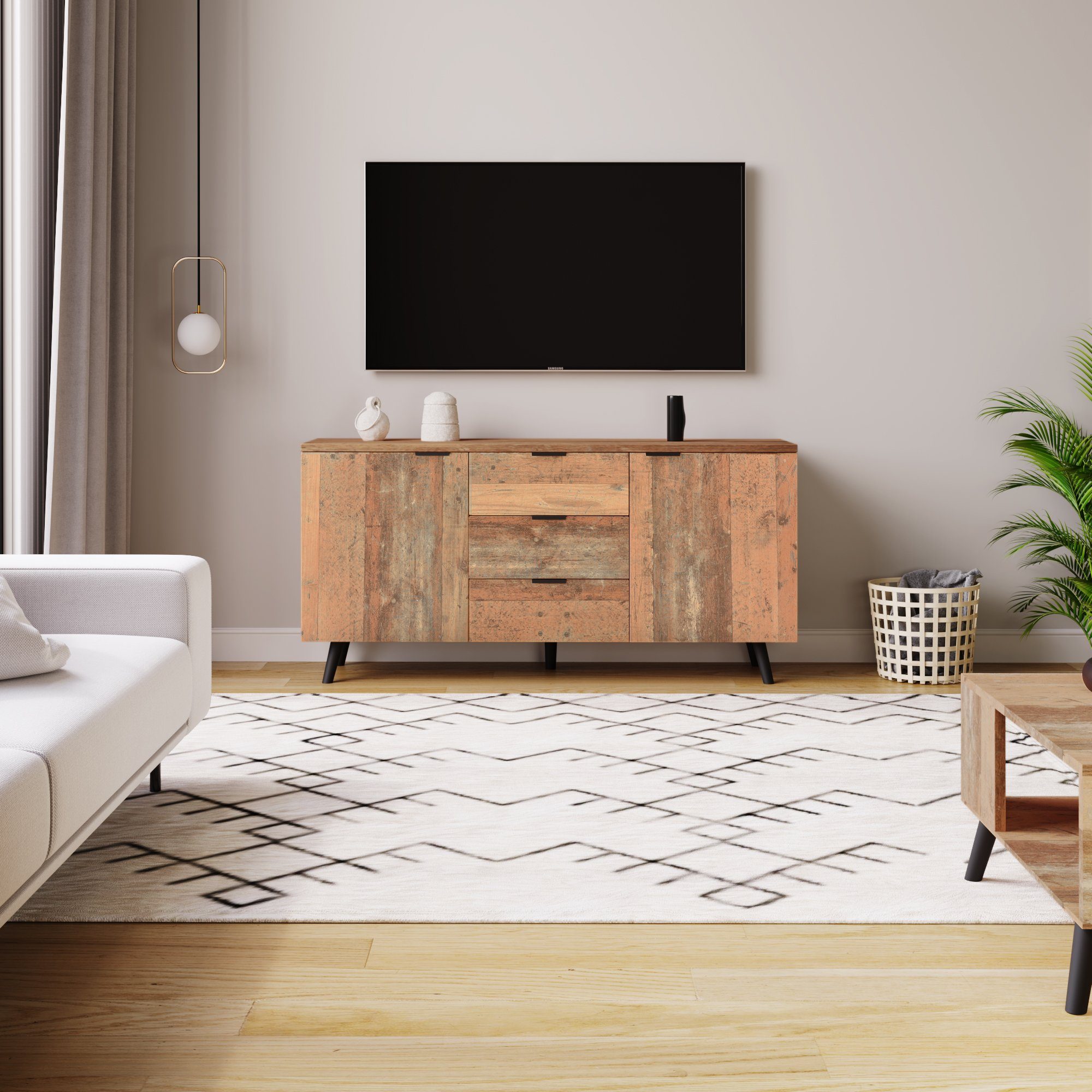 HAUSS SPOLE Sideboard Sideboard TV-Schrank Kommode günstig online kaufen