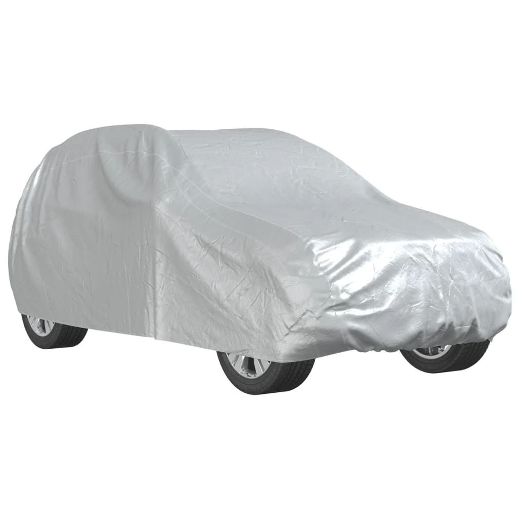 vidaXL Autoplane xl Autoabdeckplane Vollgarage Ganzgarage Abdeckplane für SUV mit Schna