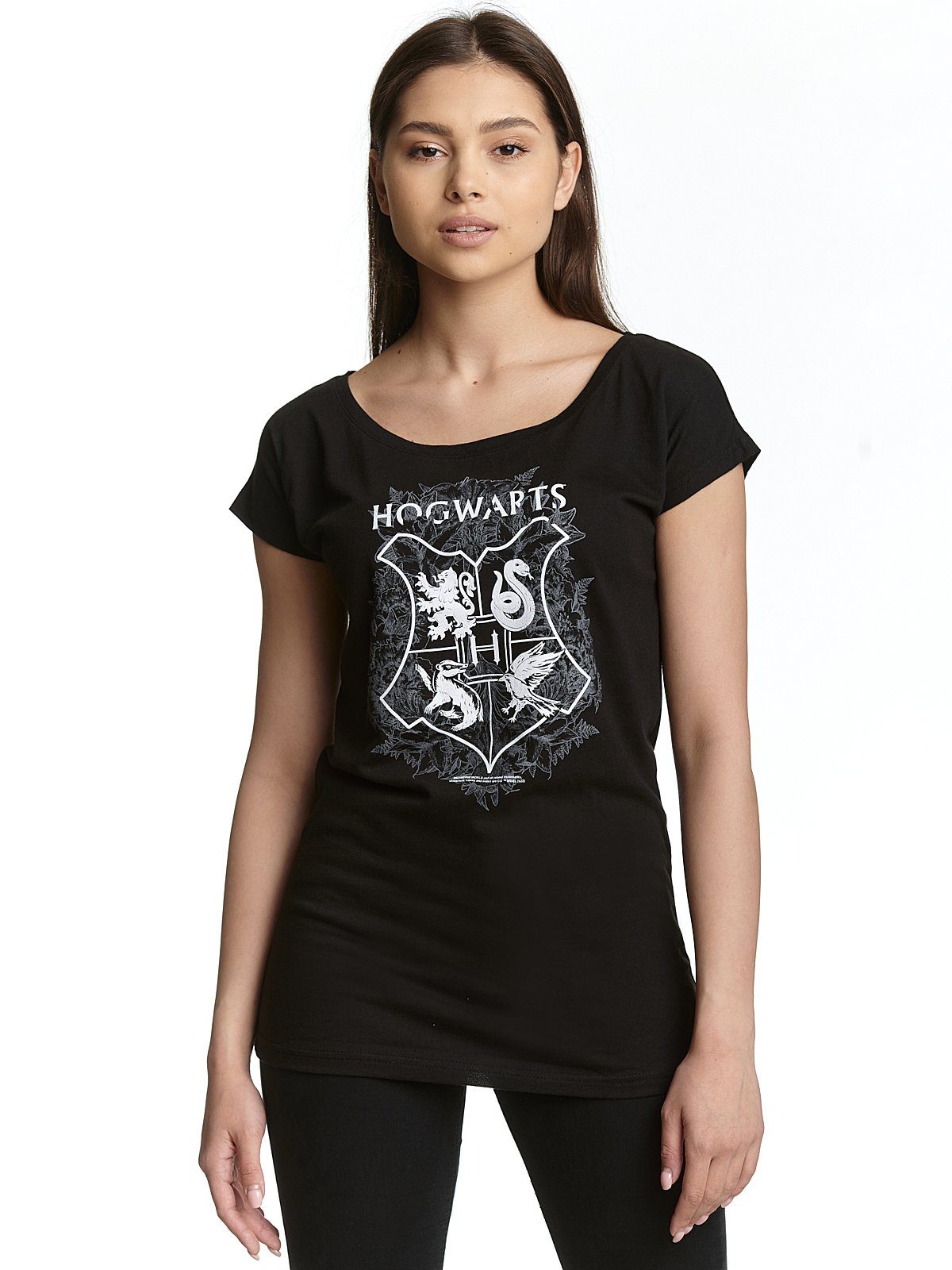 Warner T-Shirt Harry Potter Hogwarts Area Grey