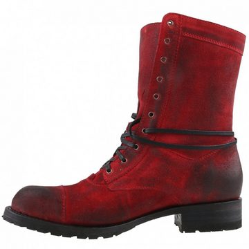 Sendra Boots 9058-Serr.Rojo us.Negro Garaje Stiefel