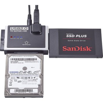 Renkforce USB 2 zu IDE+SATA USB-Adapter