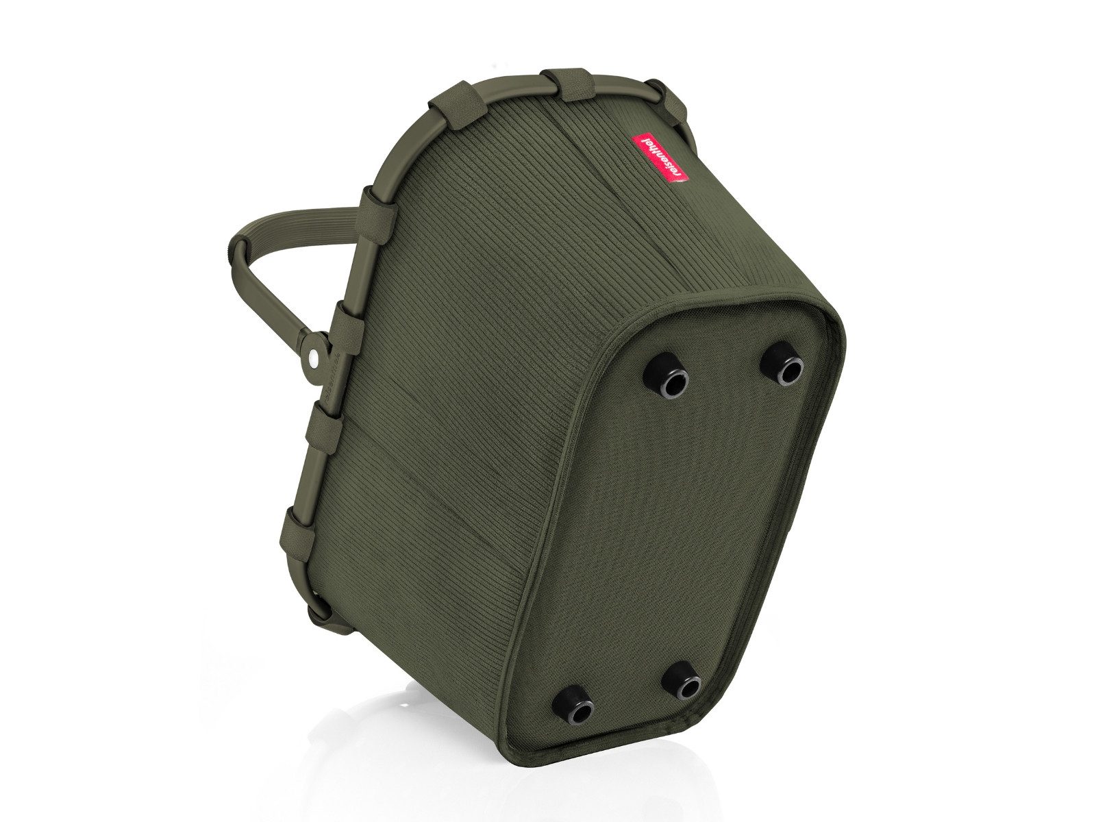REISENTHEL® Einkaufskorb carrybag XS cord dark matcha – Bild 5 von 5