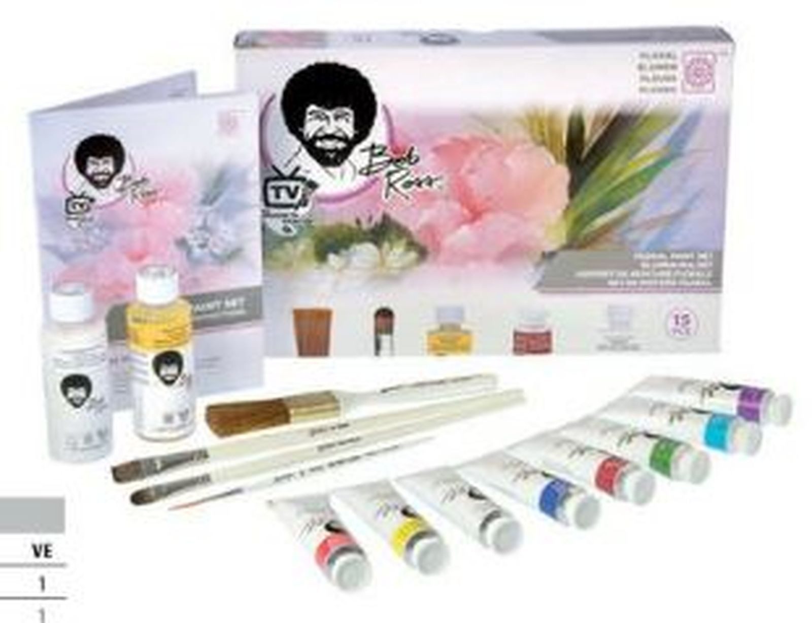 Bob Ross Ölfarbe Floral Paint Set