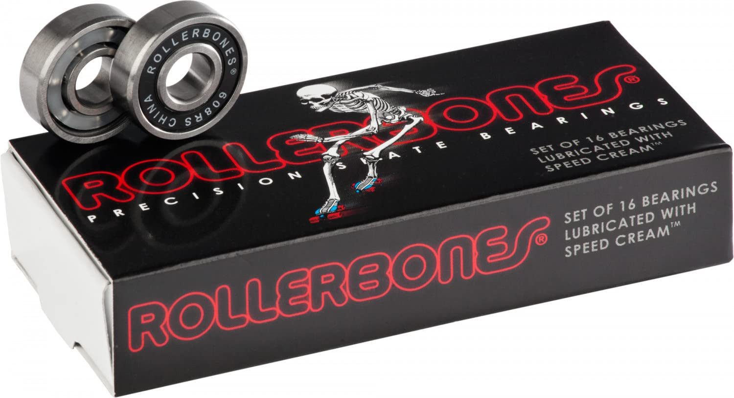 Bones Kugellager RollerBones REDS Bearings Rollschuh Kugellager 608 (16er Pack)