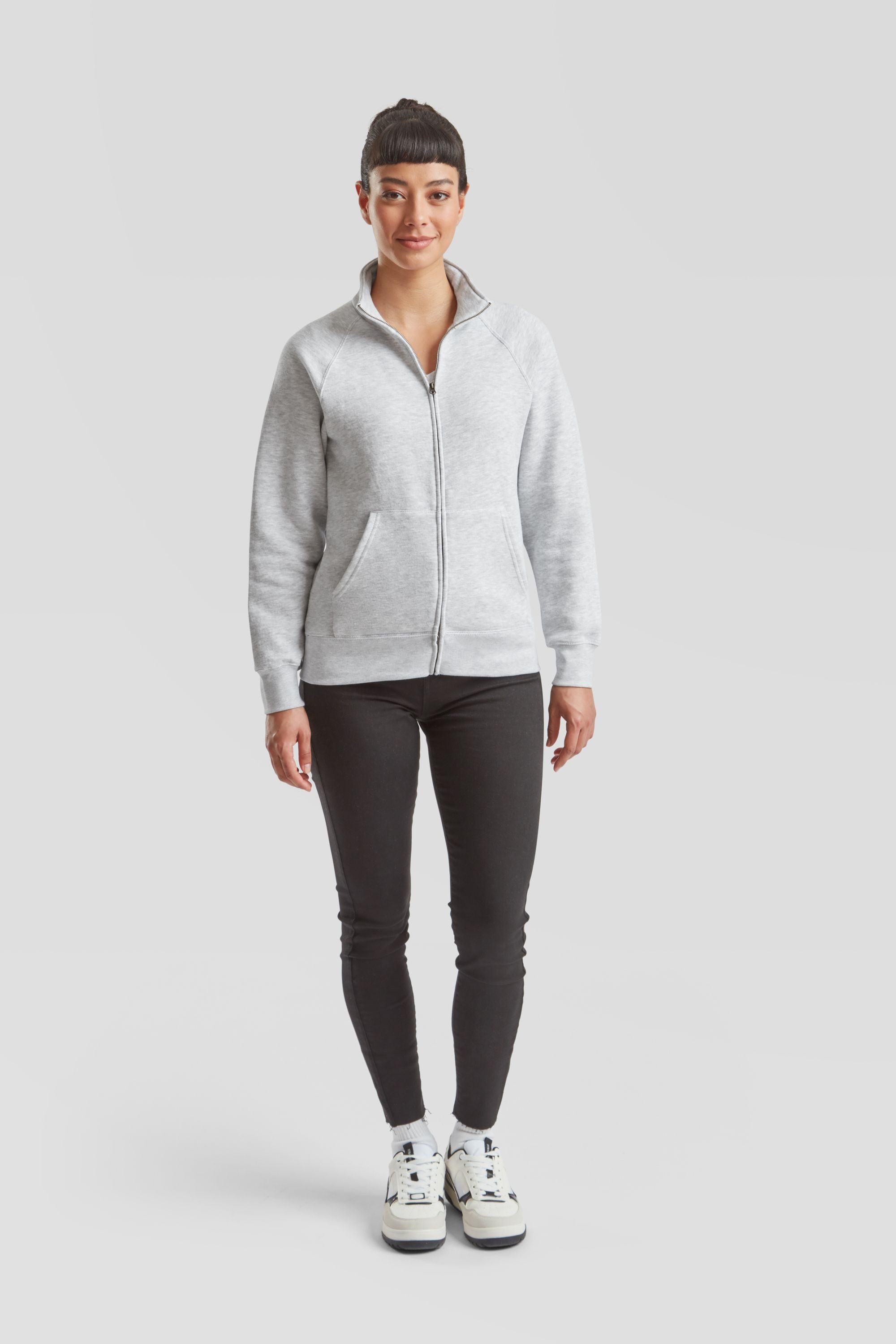 Fruit of the Loom Sweatjacke Premium Sweat Jacket Lady-Fit günstig online kaufen