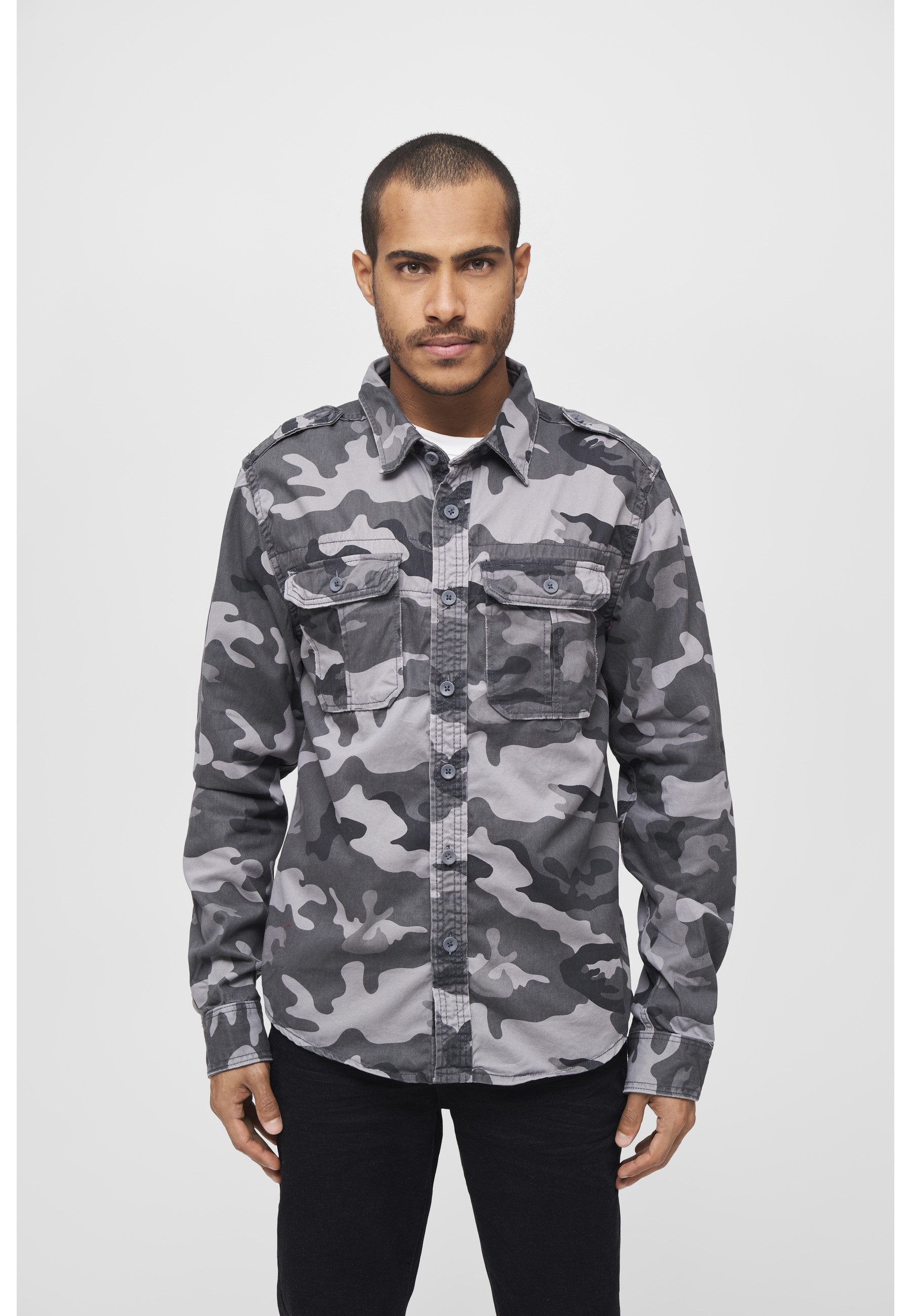 Brandit Kurzarmshirt Brandit Herren Vintage Shirt (1-tlg)