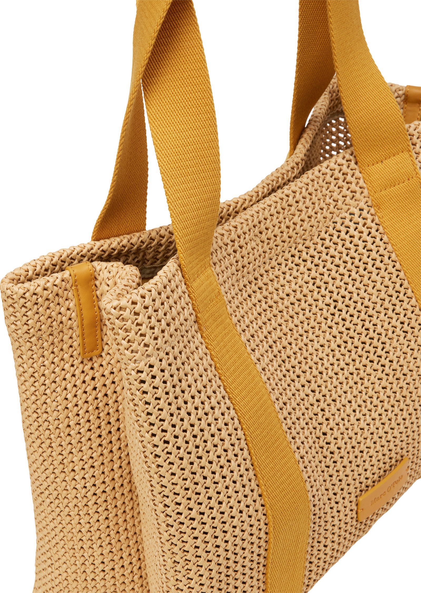 Marc O'Polo Shopper in Crochet-Raffia-Bast-Optik