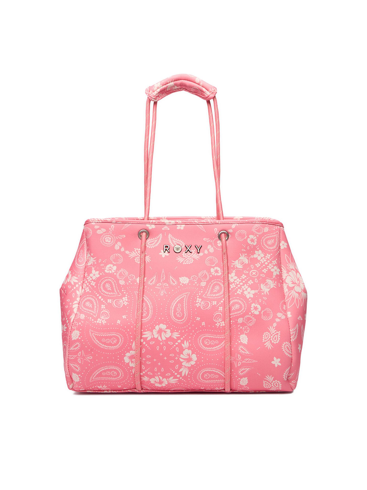 Handtasche Roxy Damenhandtasche Pink ROXY-CBWEO-ROXY-M-002-09 Pink Weiß