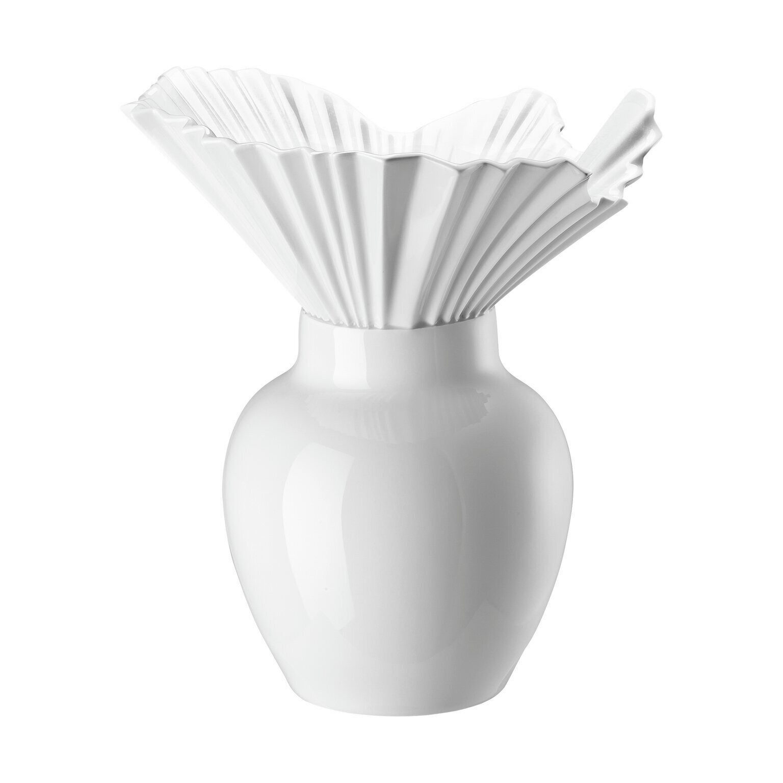 Rosenthal Tischvase Rosenthal Falda Vase, Porzellan
