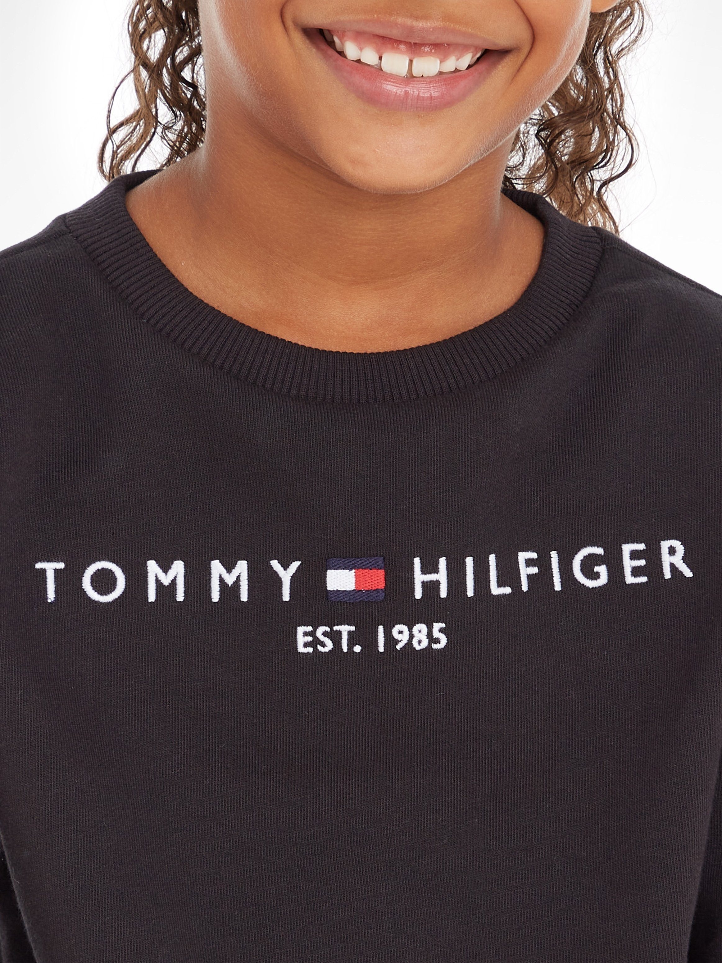 Jungen Hilfiger und ESSENTIAL Mädchen Tommy SWEATSHIRT für Sweatshirt