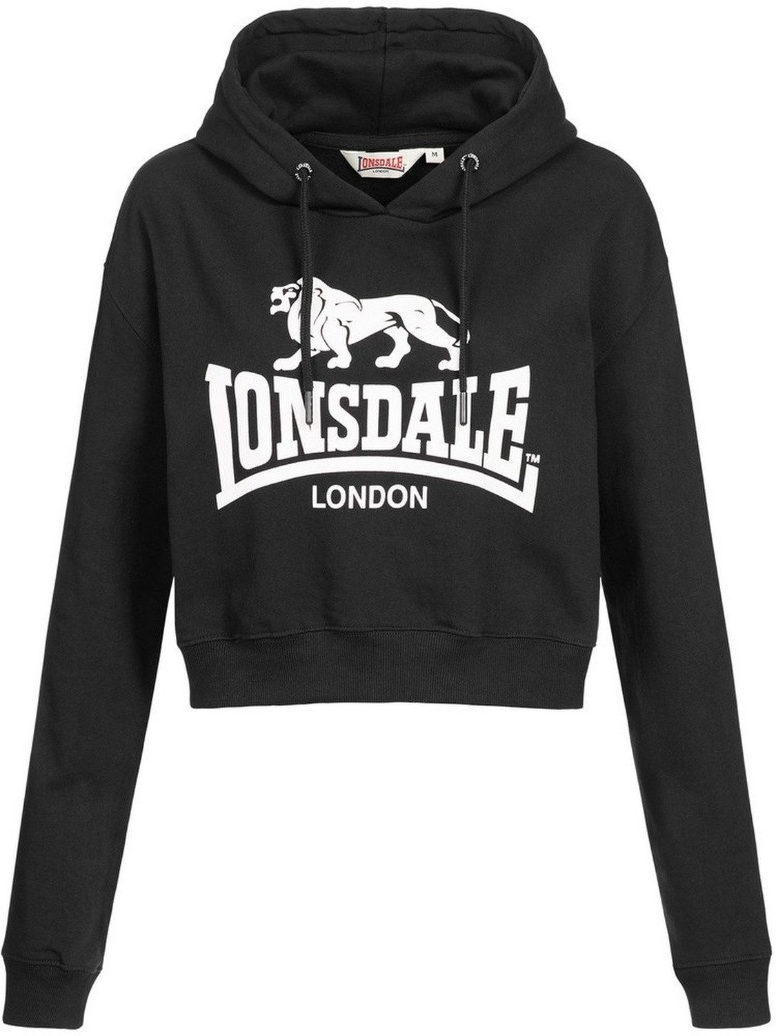 Lonsdale Kapuzensweatshirt Crop ROXETH