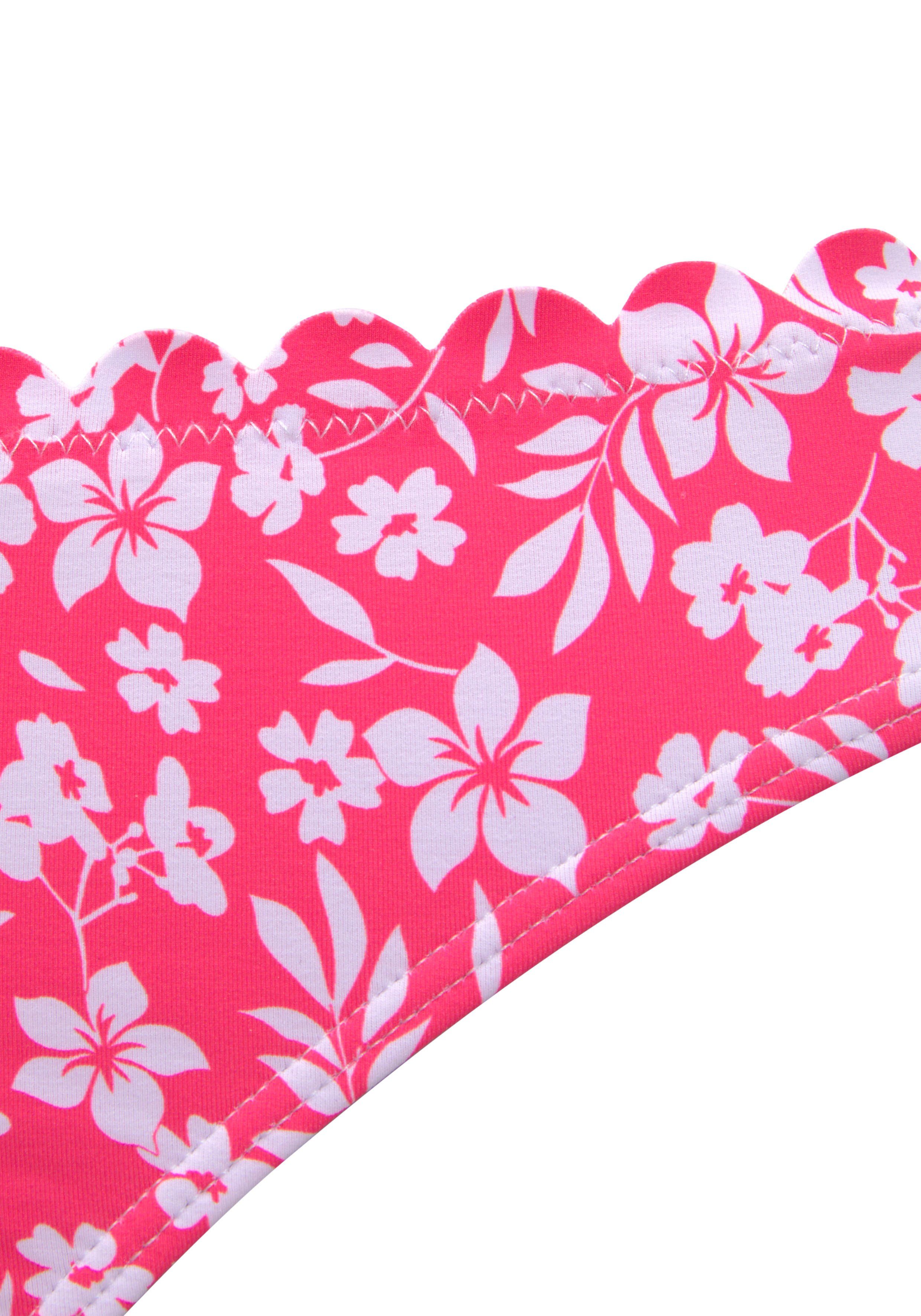 Vivance Bikini-Hose Leni mit gelaserter Wellenkante