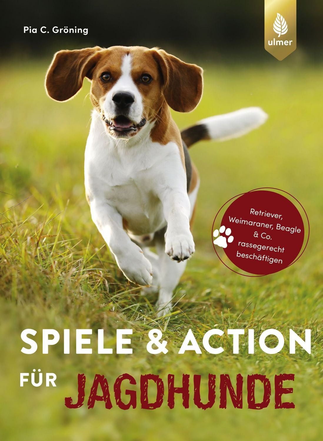Sachbuch Spiele und Action für Jagdhunde Retriever, Weimaraner, Beagle und Co. Pia Gröning