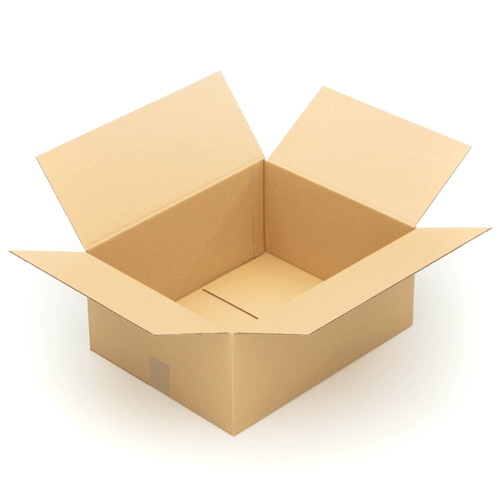 Thumbnail - KK Verpackungen Versandkarton, Faltkartons 450 x 350 x 200 mm Postversand Warenversand Wellpappkarton