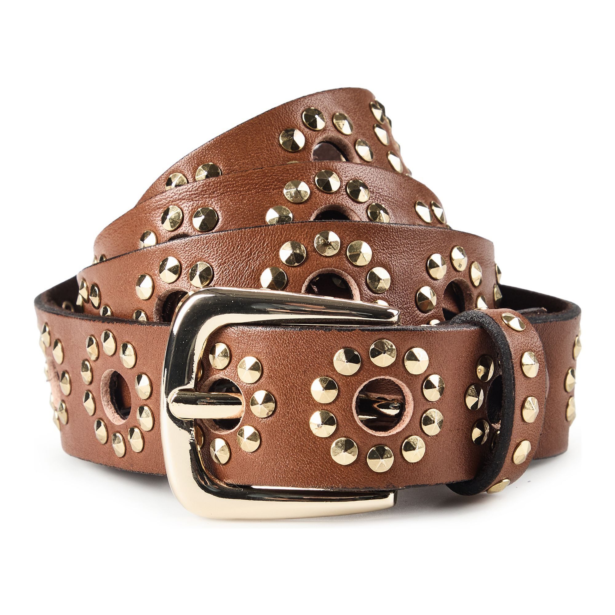 b.belt Ledergürtel Dornschließe