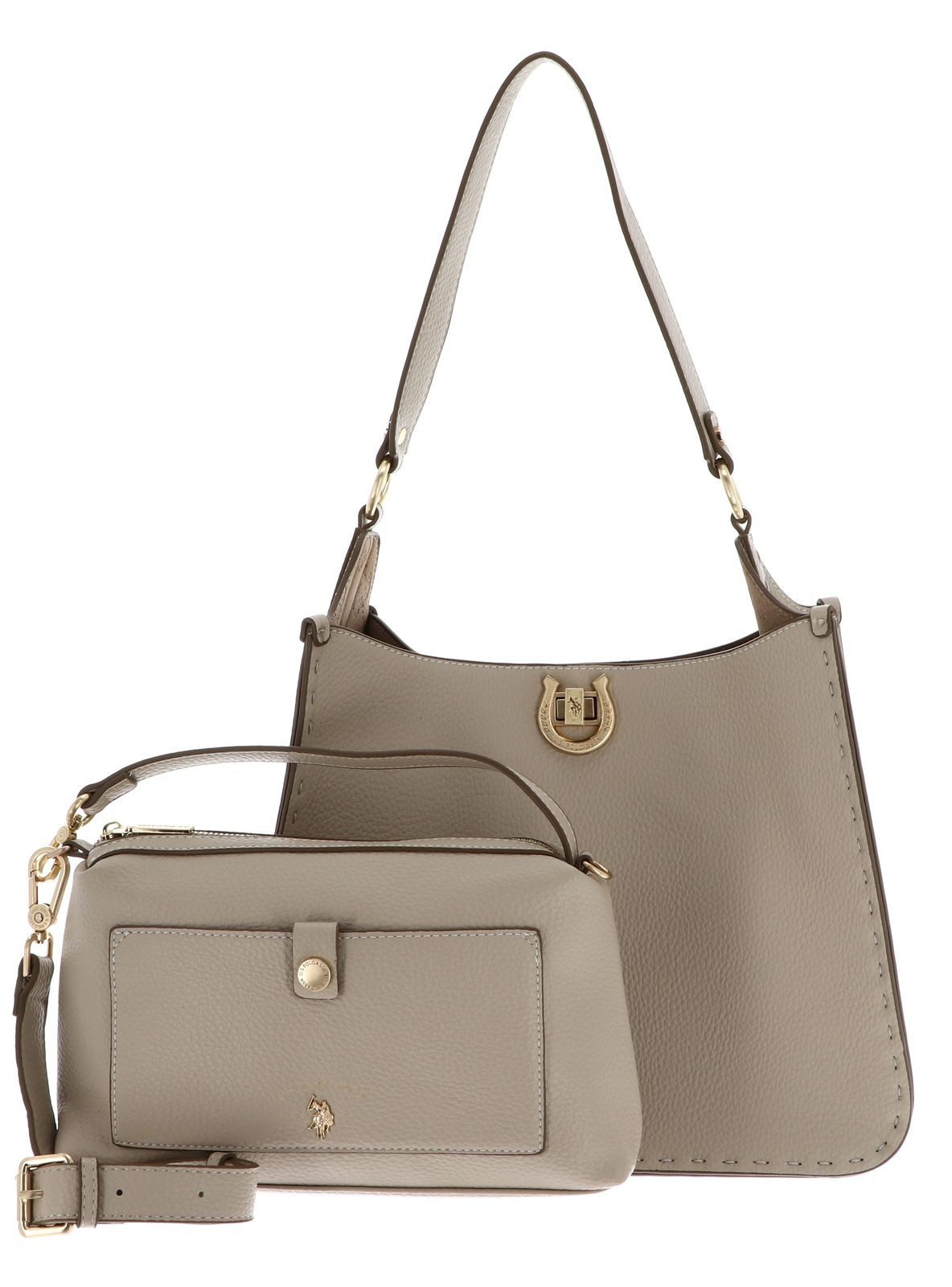 U.S. Polo Assn. Schultertasche Hobo With Extra Bag (Set, 2-tlg)