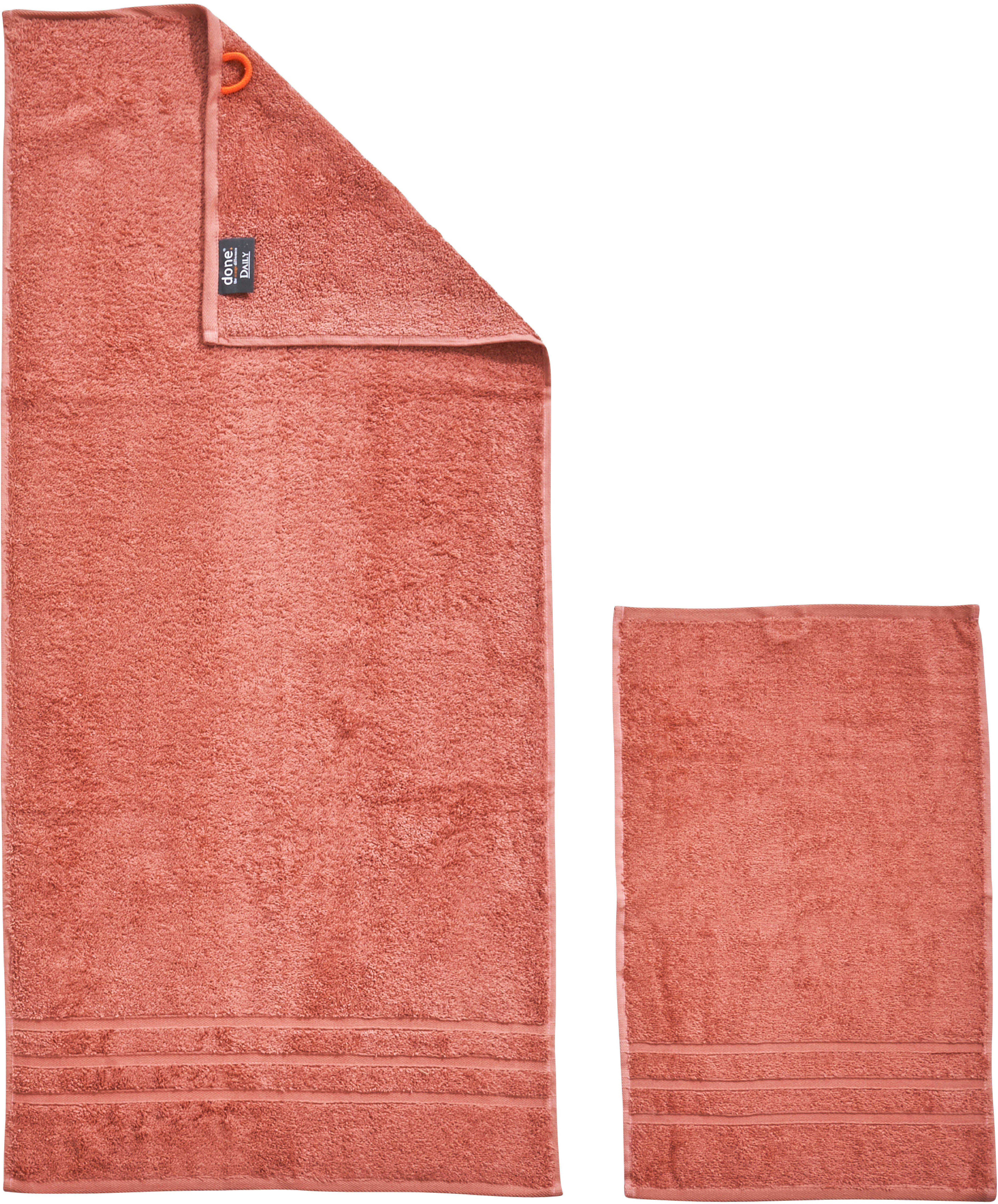done.® Handtuch Set Daily Uni, Walkfrottier günstig online kaufen