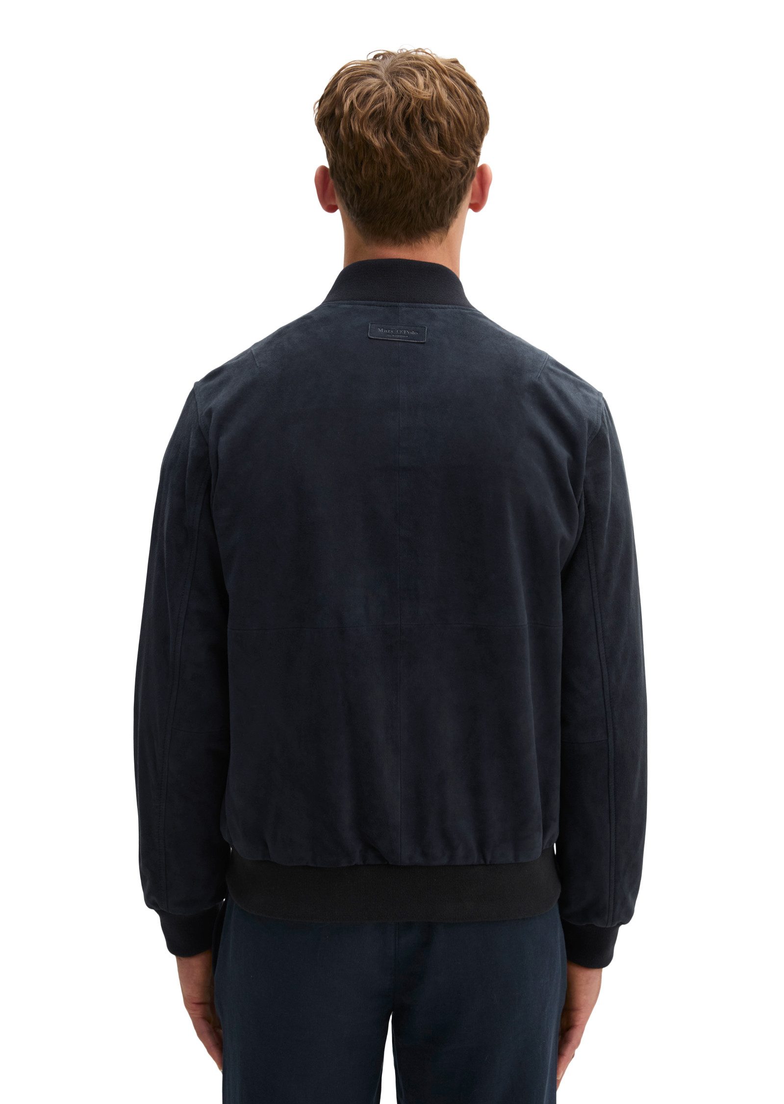 Marc O'Polo Lederjacke aus geschmeidigem Ziegenleder