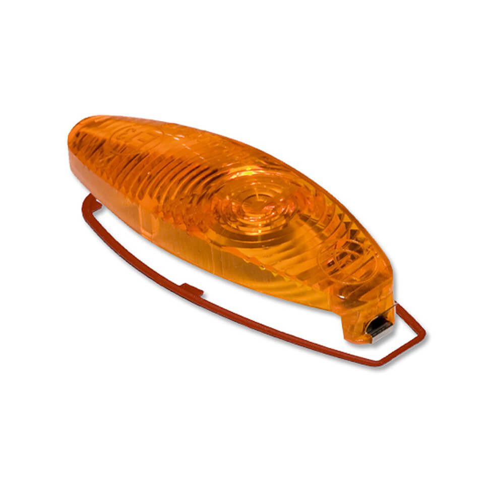 Kellermann Auspuff-Flexrohr Blinkerglas Micro 1000 ab 2004, gelb