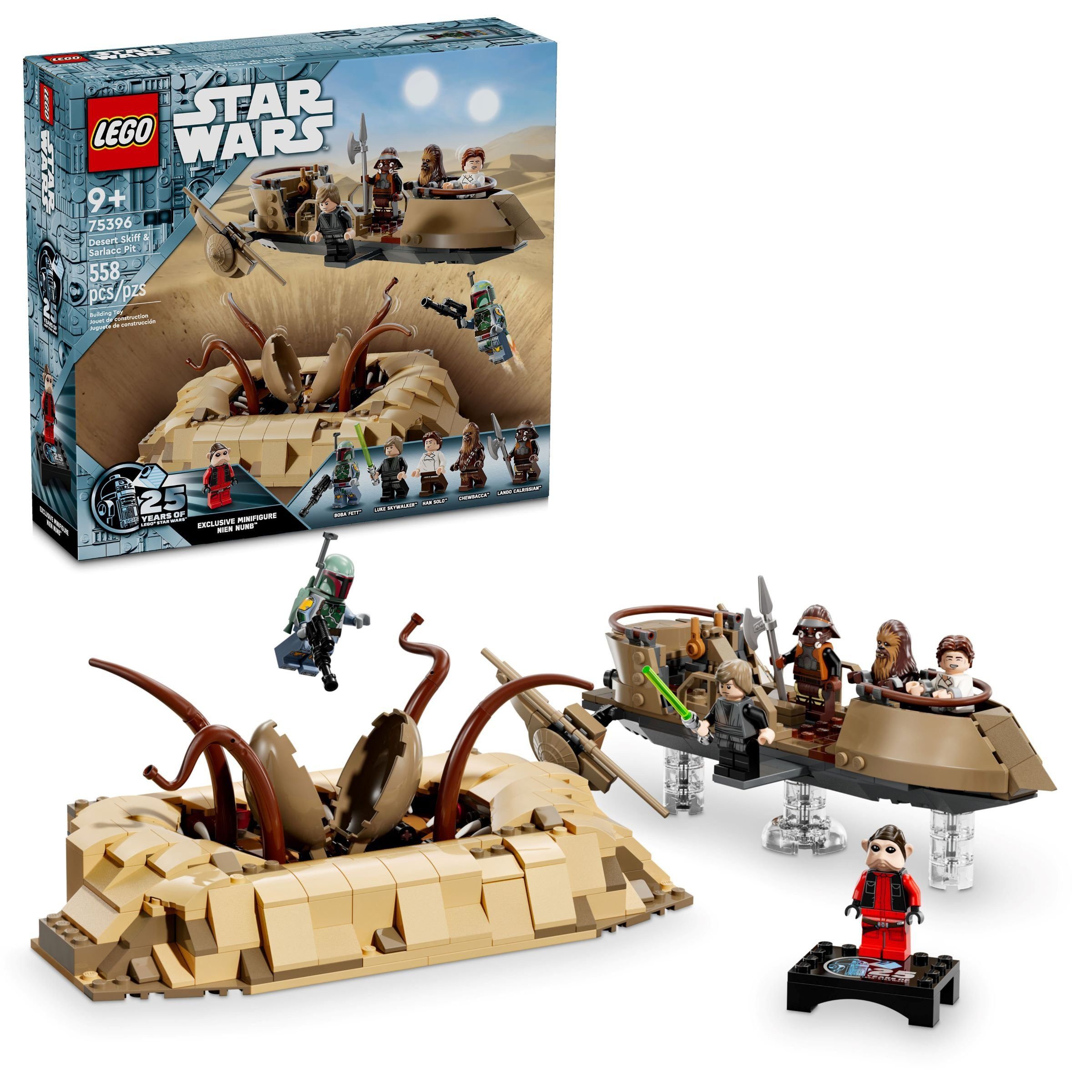 Star Wars - Wüsten-Skiff und Sarlacc-Grube (75396) Konstruktions-Spielset