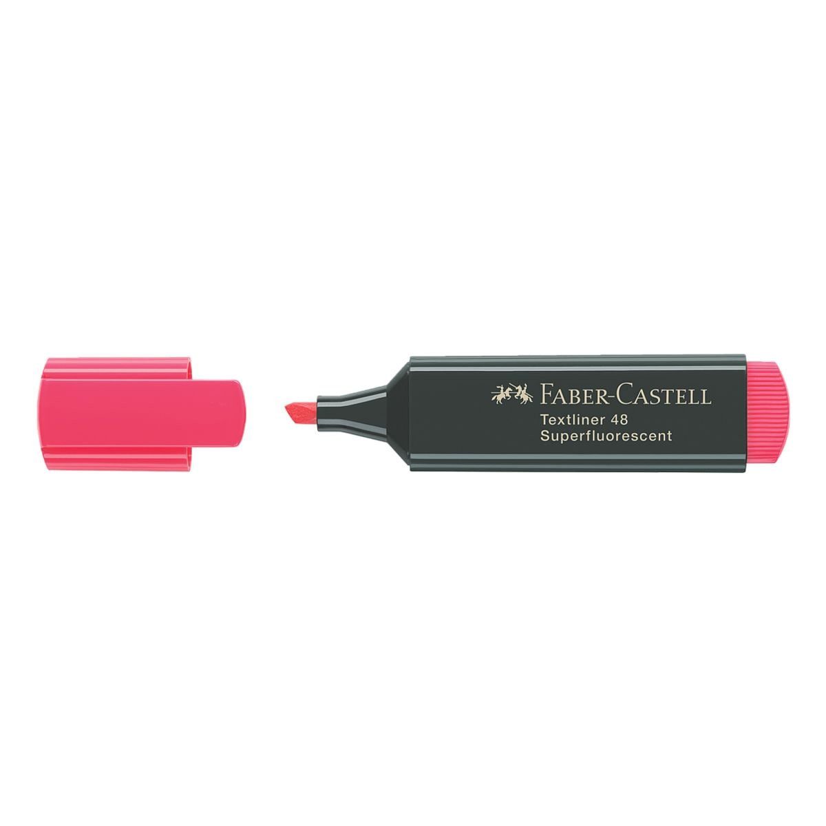 Faber-Castell Marker Textliner 1548, (1-tlg), Textmarker mit Kappe