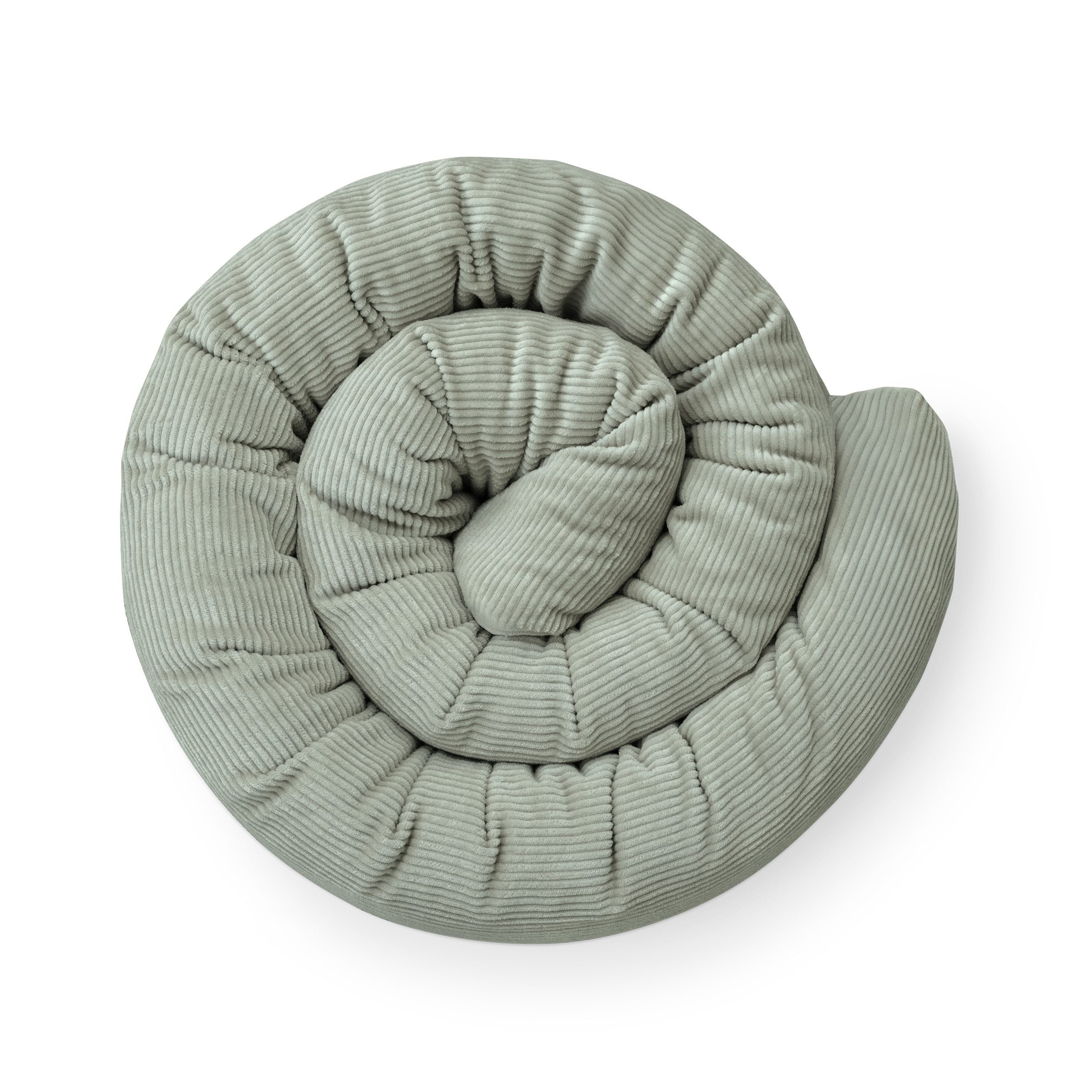 Ehrenkind Nestchenschlange Bettschlange Cord aus 100% Bio-Baumwolle, Schutz und Geborgenheit, (Kuschelschlange, Bettumrandung Babybett), Bettschlange Baby