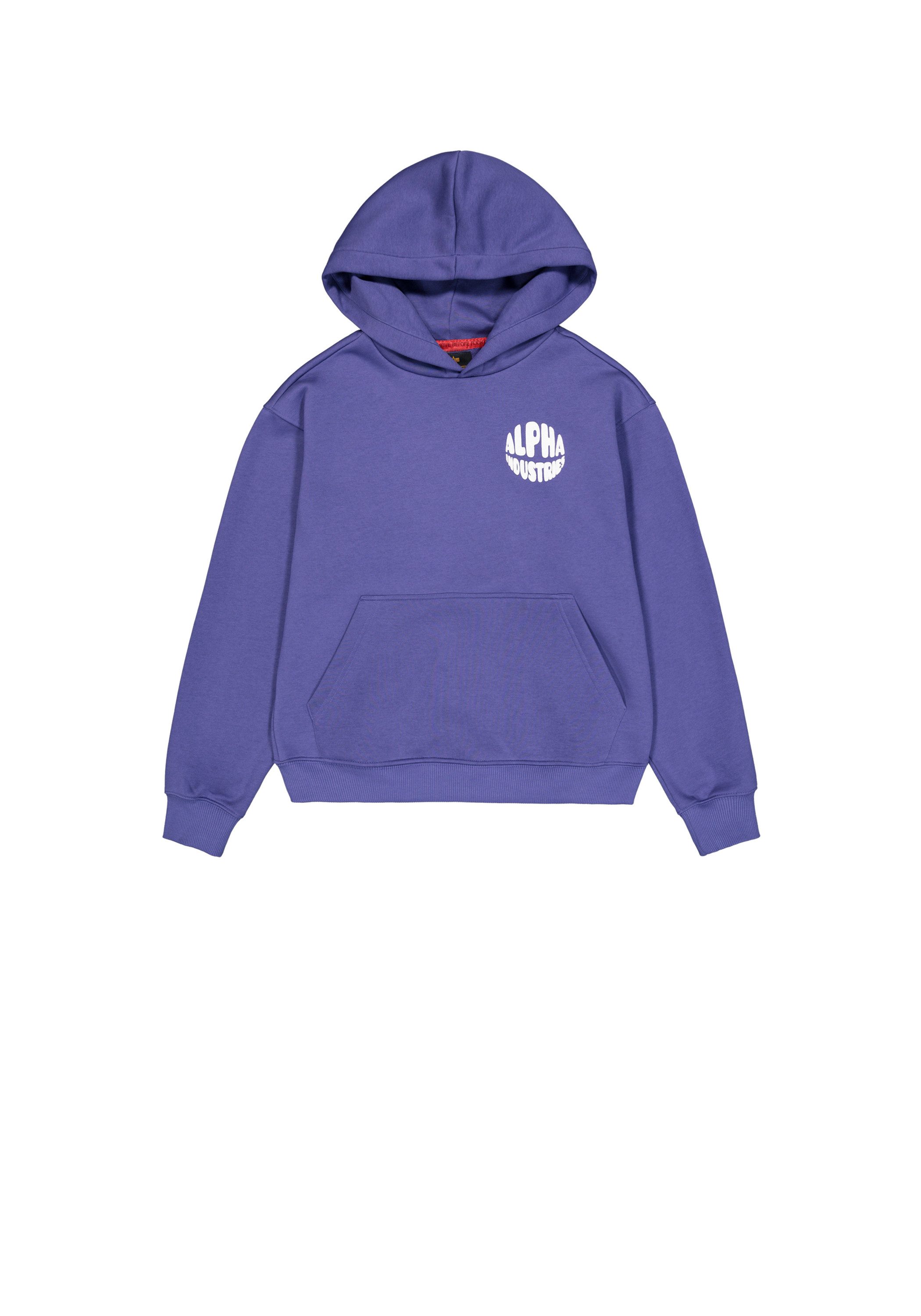 Alpha Industries Hoodie Logo Hoodie Backprint W