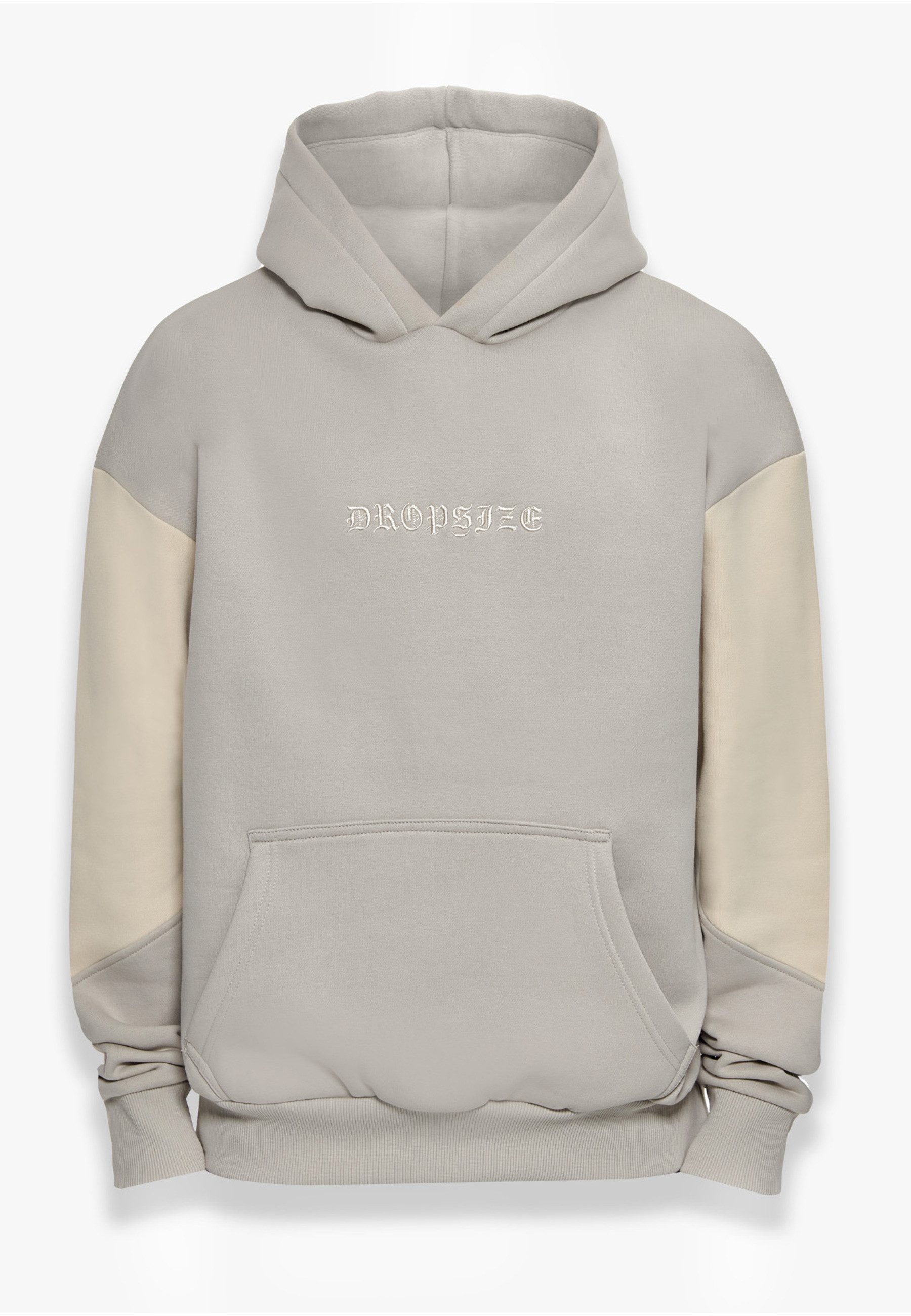 Dropsize Kapuzensweatshirt Dropsize Herren Dropsize Heavy Oversize Split Colour V2 Hoodie (1-tlg)