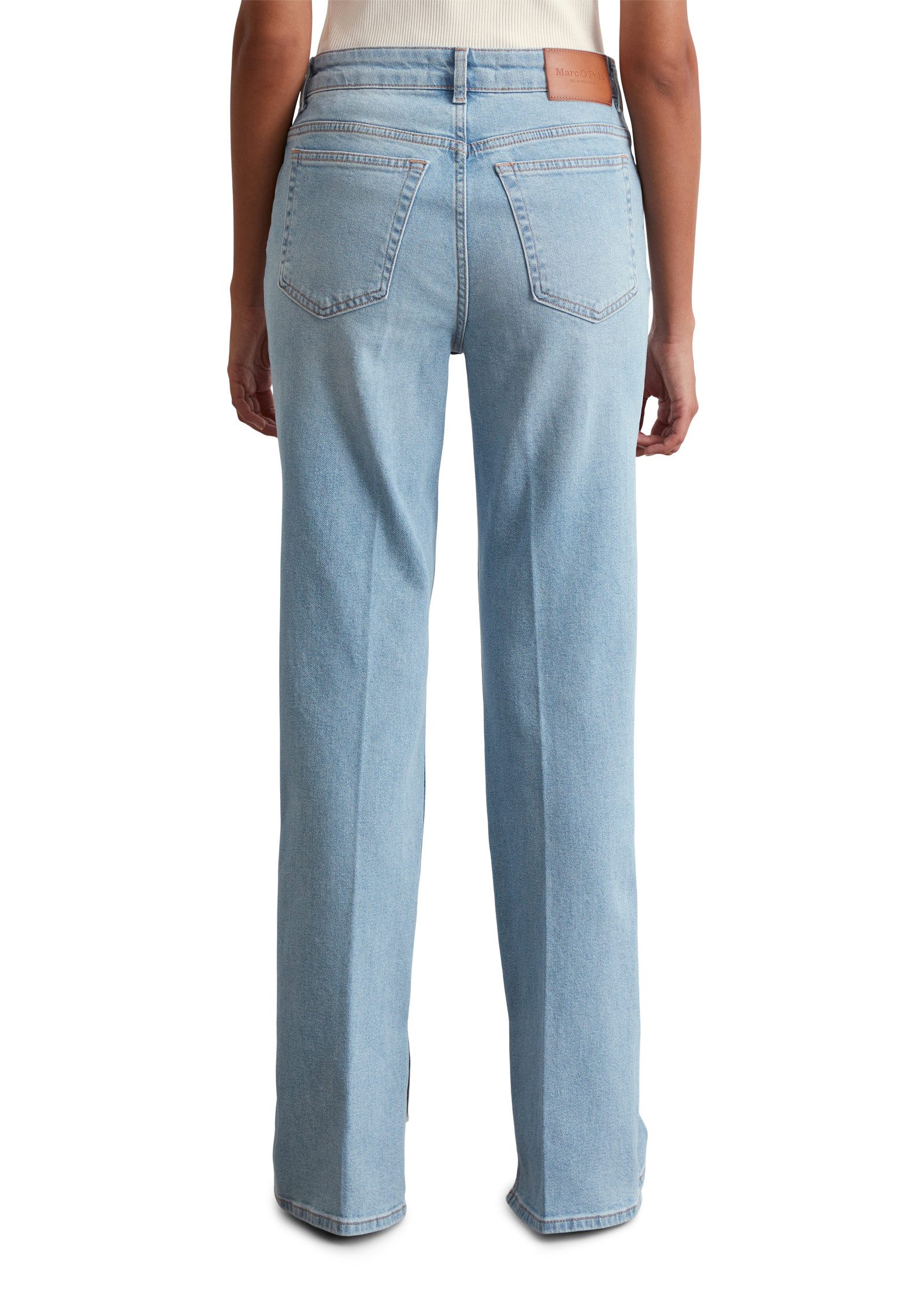 Marc O'Polo Bootcut-Jeans Kiruna Schlitze an der Beininnenseite, hohe Leibh günstig online kaufen