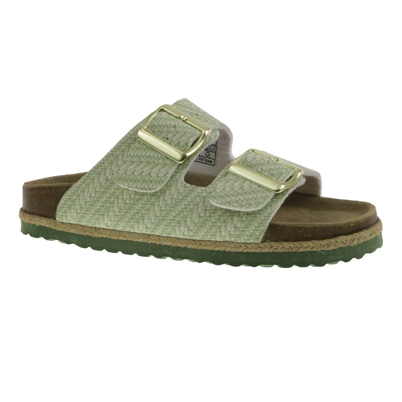 piece of mind. Piece of Mind Damen Pantolette Sandale beige EUR 37 Pantolette
