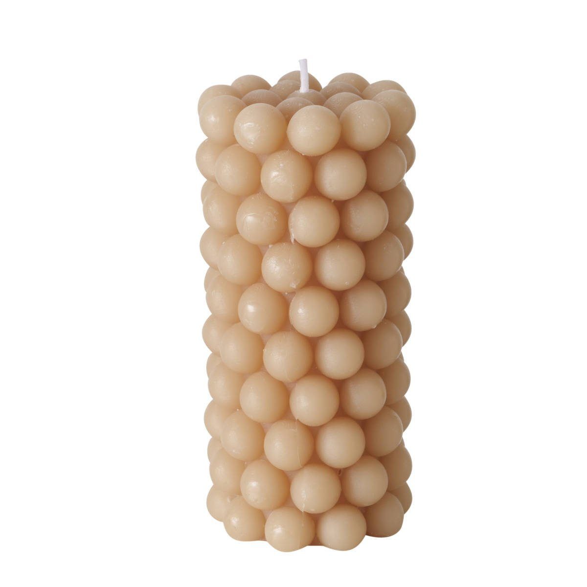 BOLTZE GRUPPE GmbH Formkerze Dekokerze PEARLS, 14 x 7 cm (Raumduft, Dekokerze)