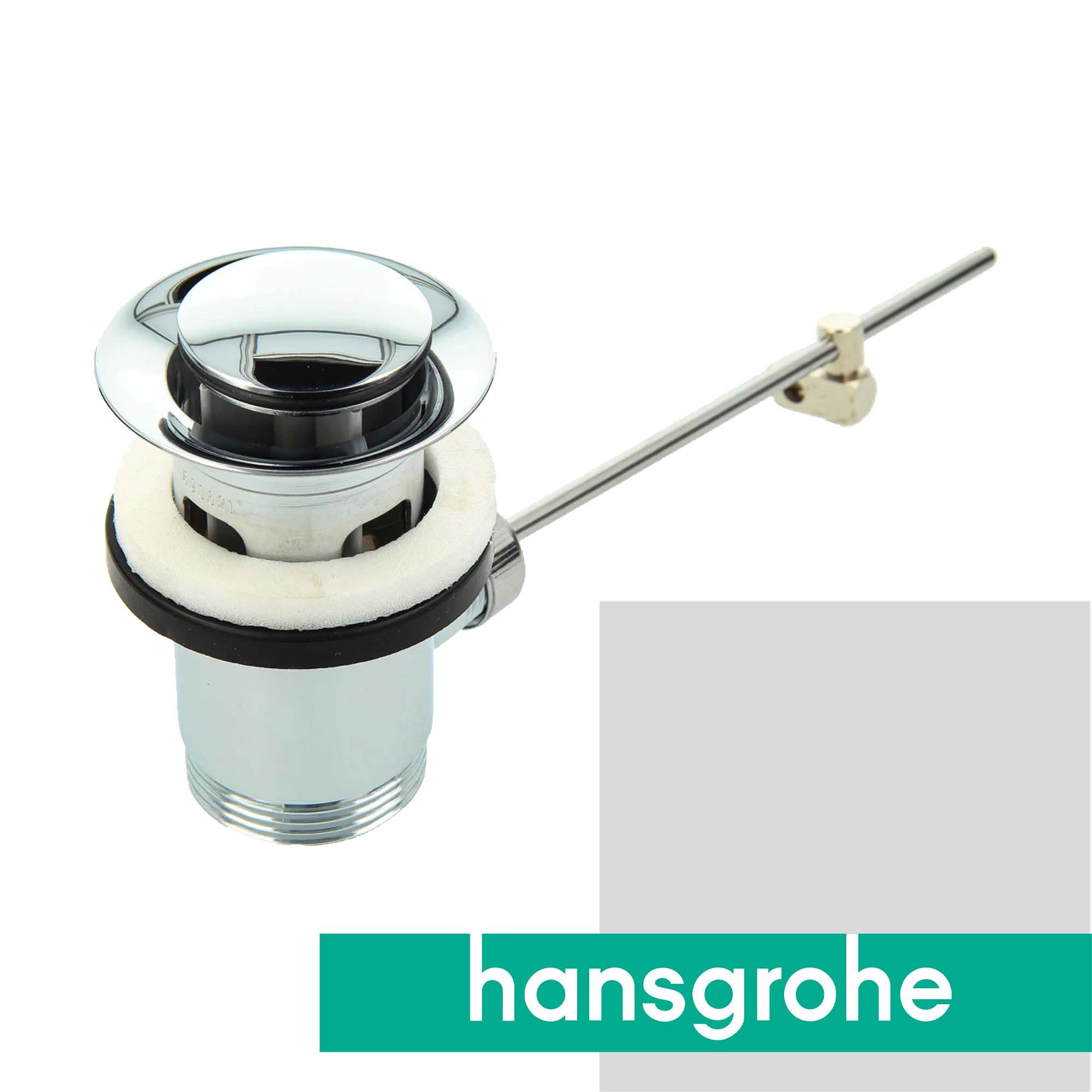 hansgrohe Ablaufgarnitur Ablaufventil für Waschtischmischer und Bidetmischer DN32 chrom