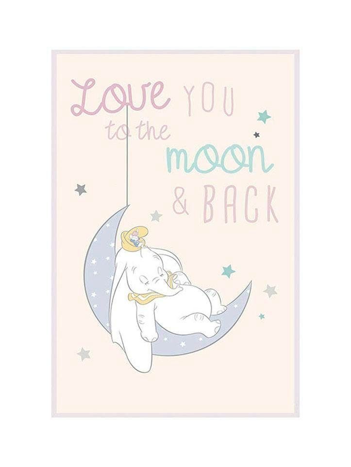 Moon, Komar Schlafzimmer, Poster (1 Dumbo Kinderzimmer, Wohnzimmer St), Disney