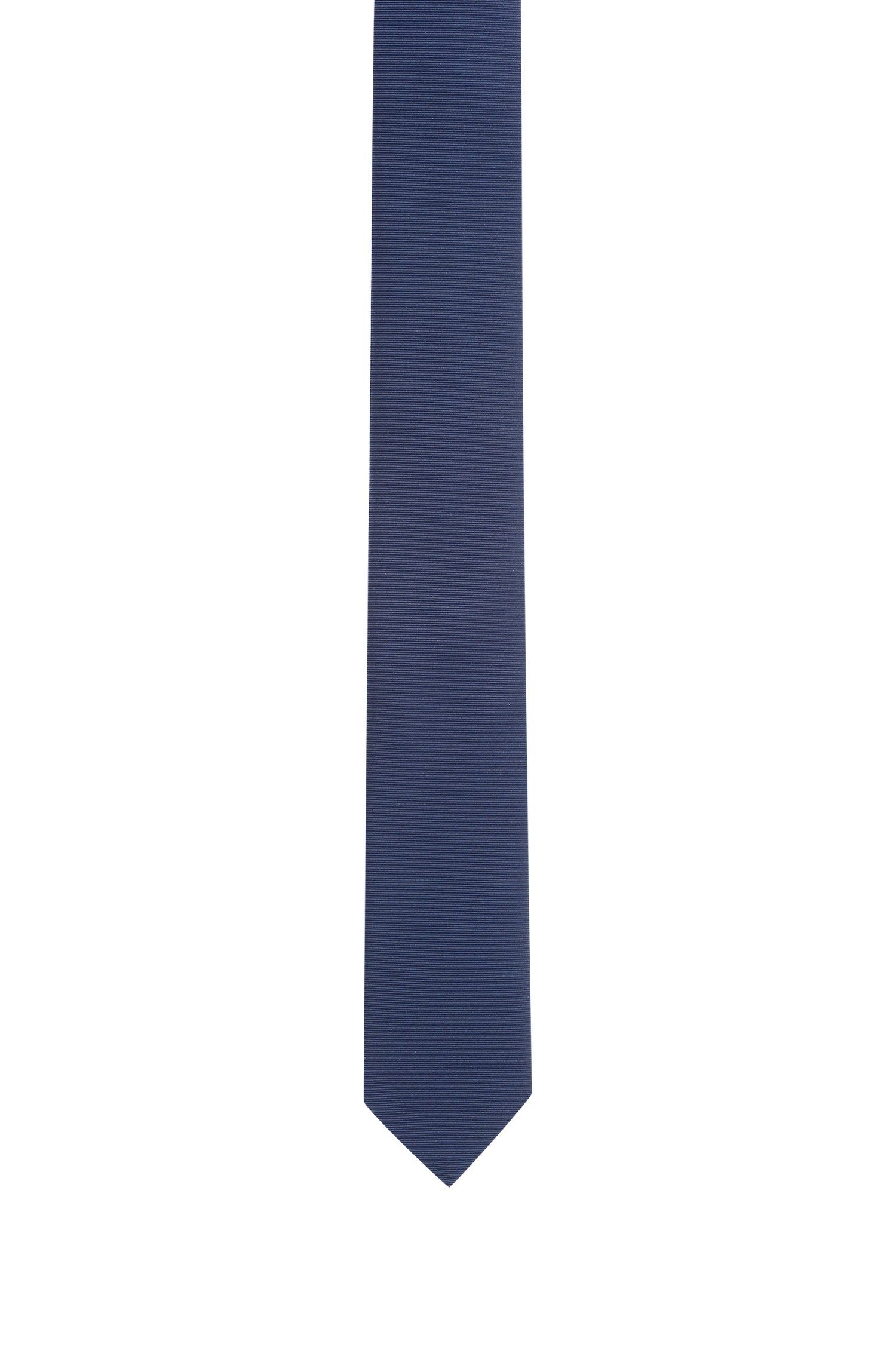 HUGO Krawatte aus Angabe) (464) Blau Seidentwill (keine