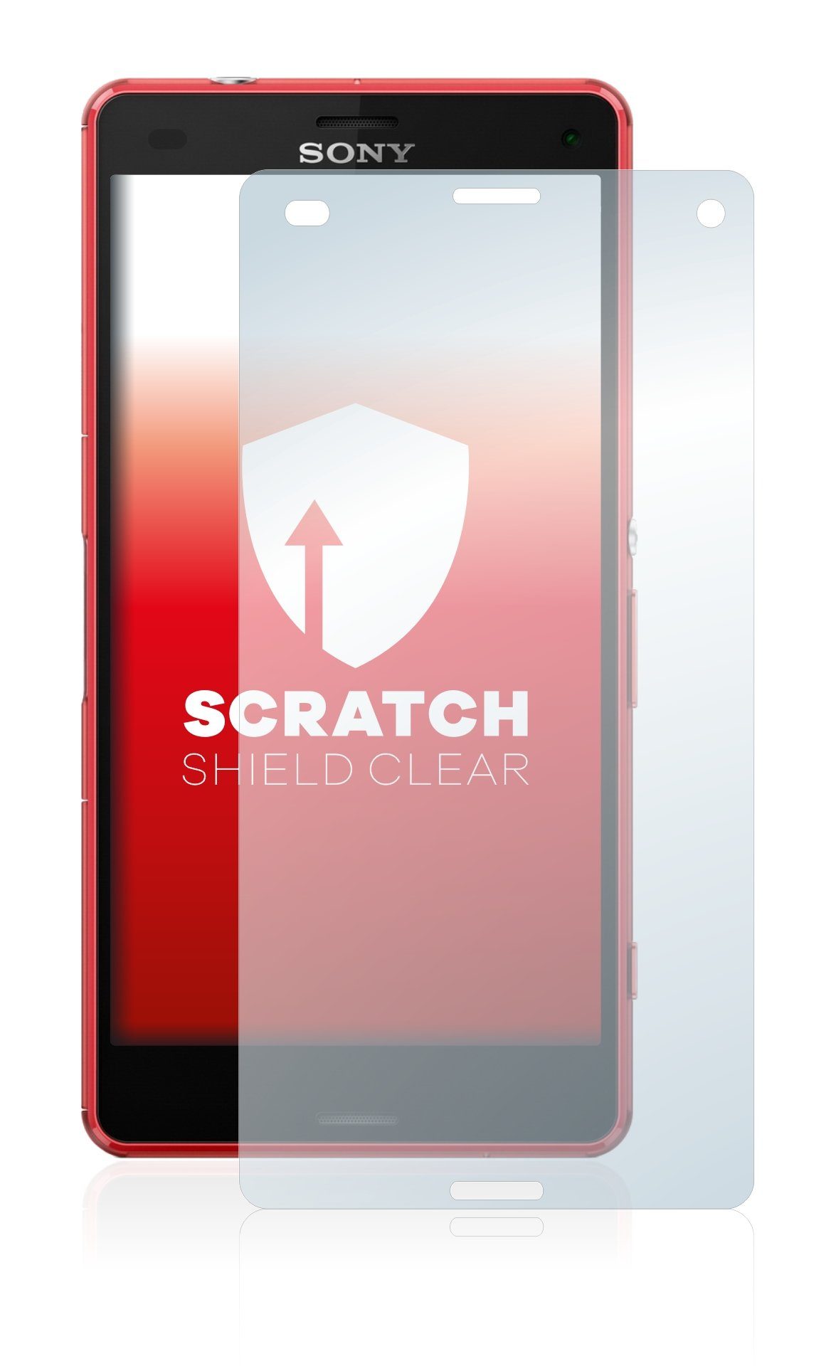 upscreen Schutzfolie für Sony Xperia Z3 Compact D5803, Displayschutzfolie,  Folie klar Anti-Scratch Anti-Fingerprint